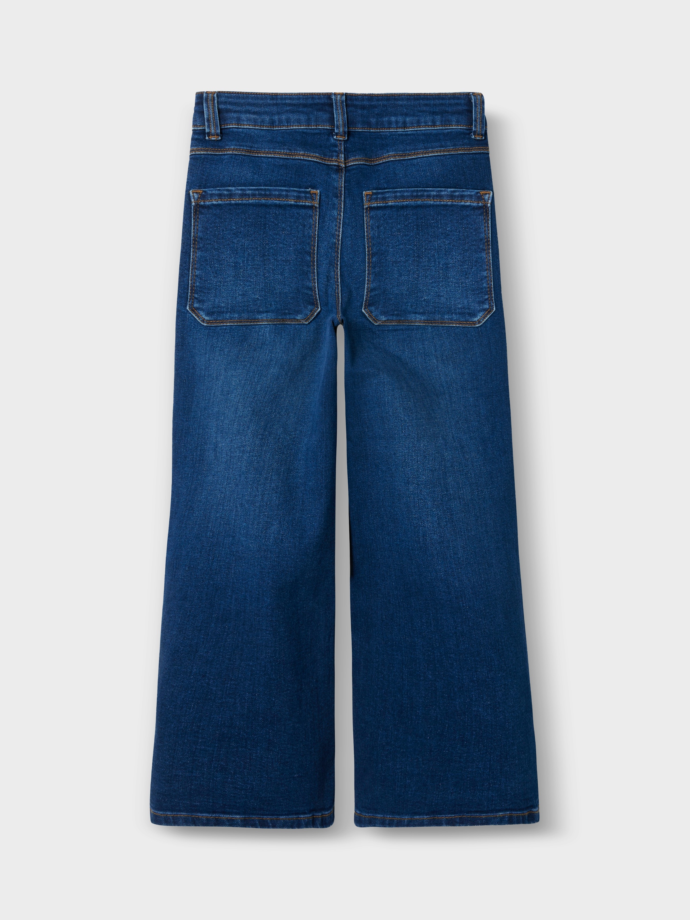 Name It Weite Jeans »NKFPOLLY X-WIDE JEANS 3057-FR NOOS« Baumwollmischung, Wide Fit an den Beinen, leichter Used Look