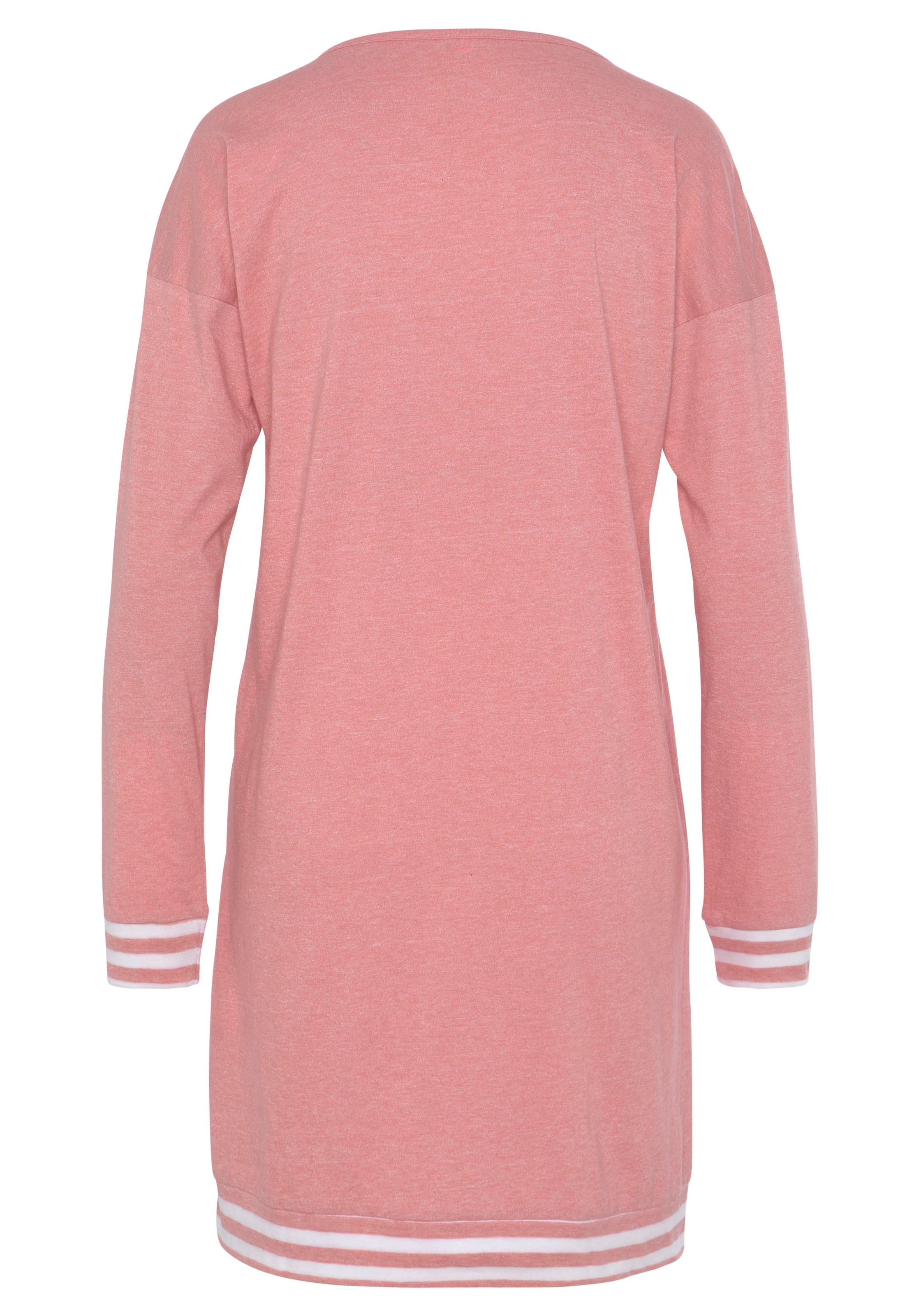 Vivance Dreams Sleepshirt, mit Streifen-Details