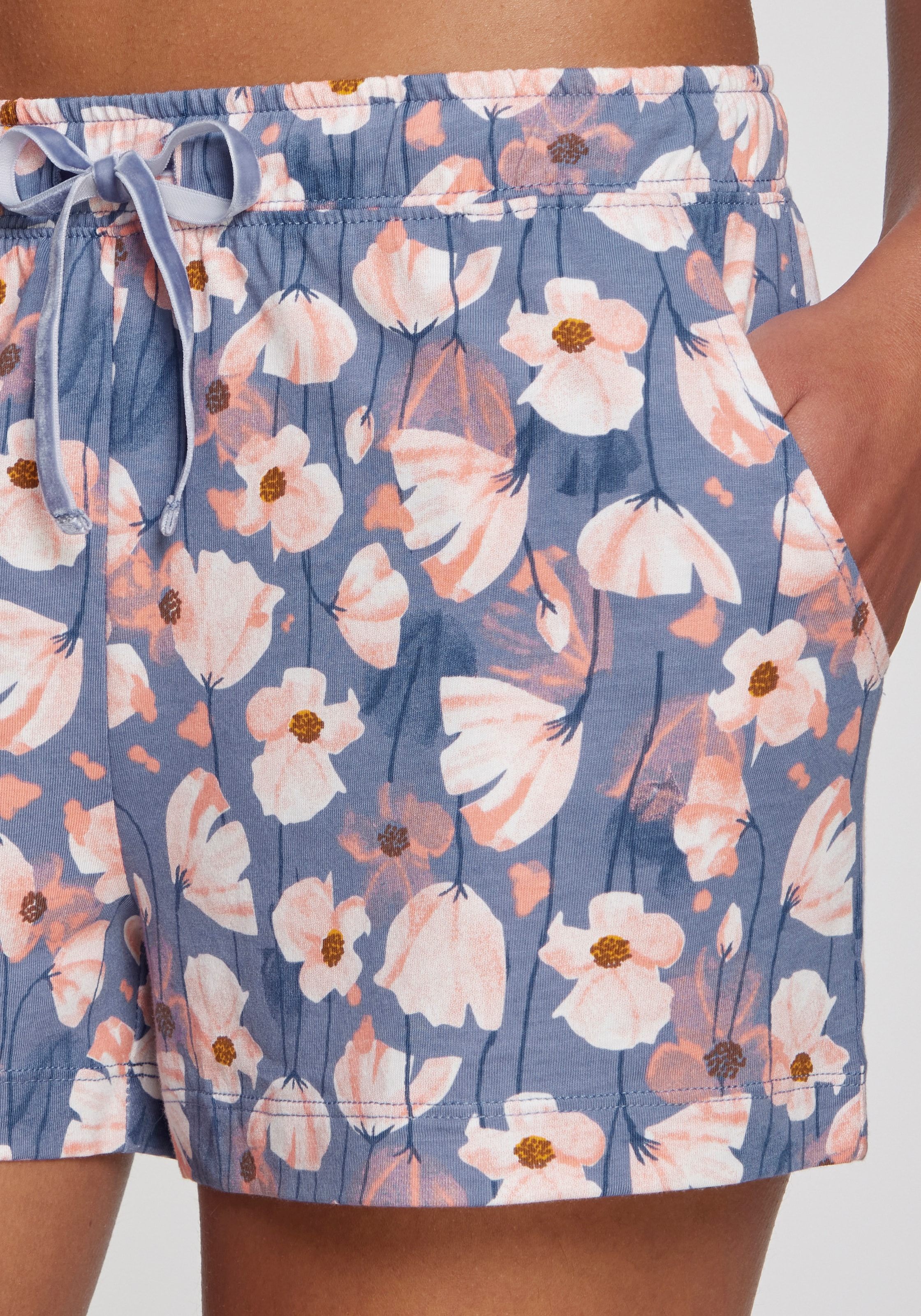 Vivance Dreams Pyjamashorts, mit Schönem Muster