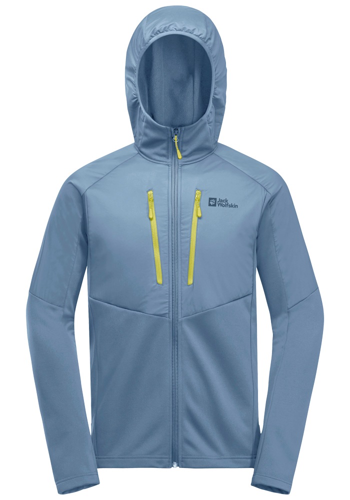 Jack Wolfskin Kapuzenfleecejacke »ALPGRAT PRO INS FZ M«, mit Kapuze