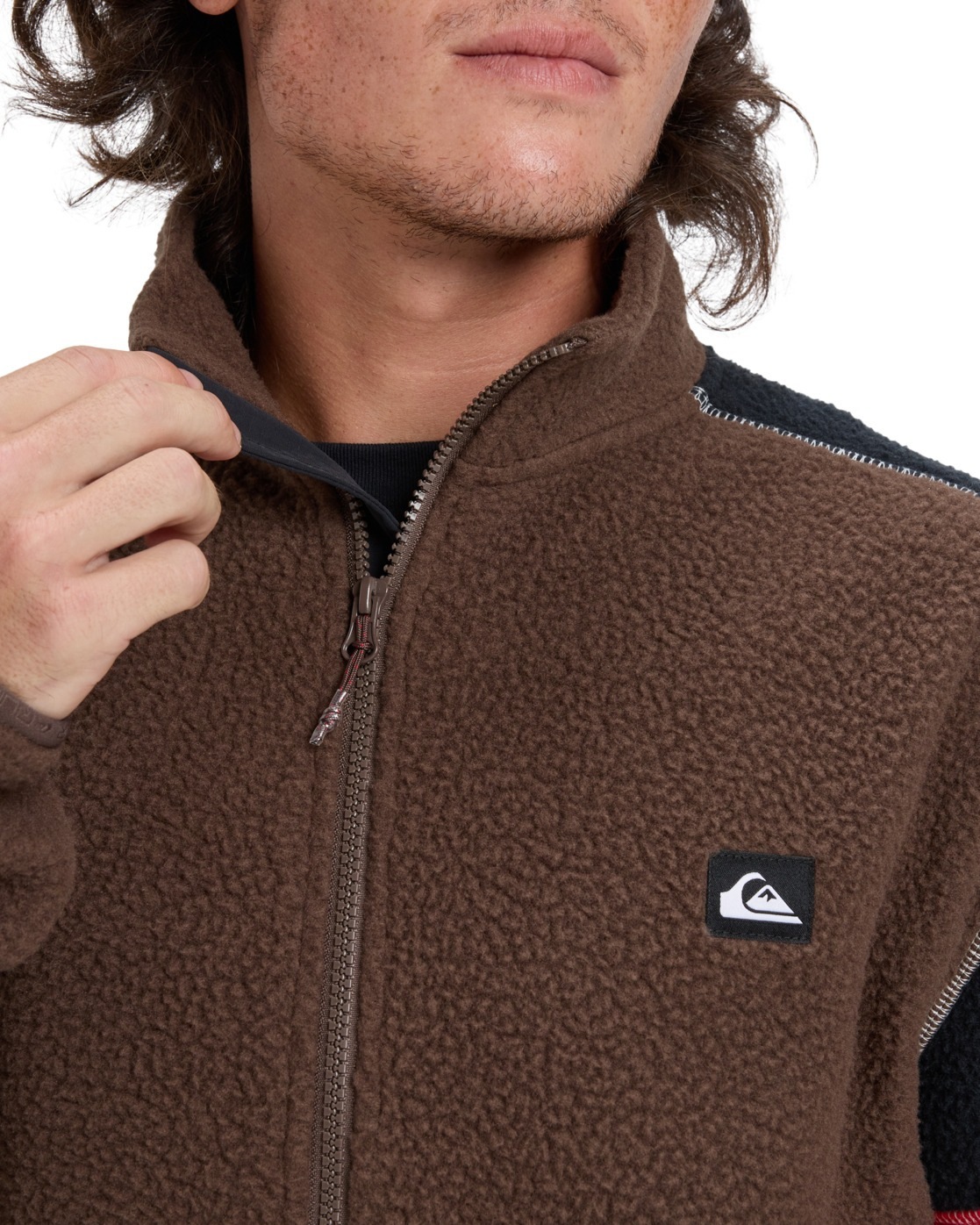 Quiksilver Fleecejacke »Clean Coast Block«