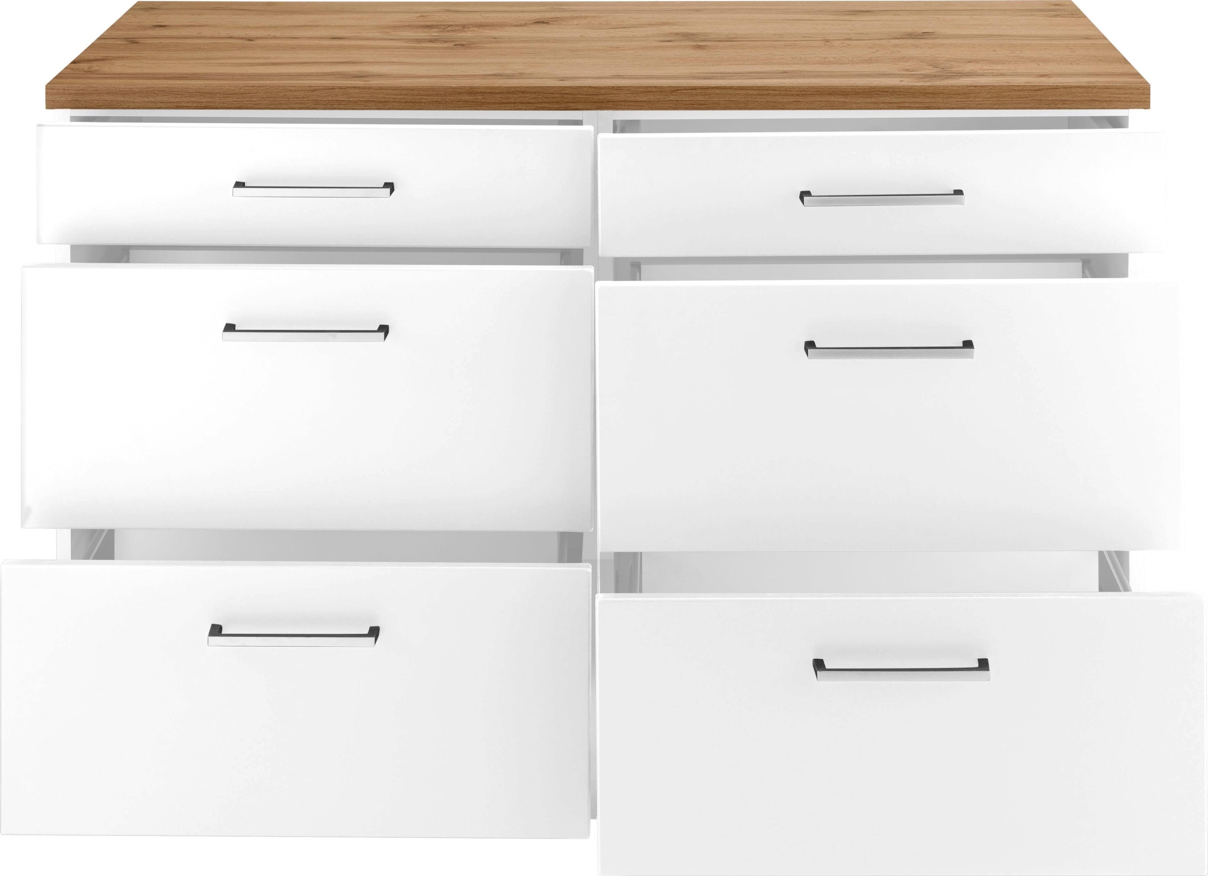 KOCHSTATION Unterschrank »KS-Kehl«, Breite 120 cm