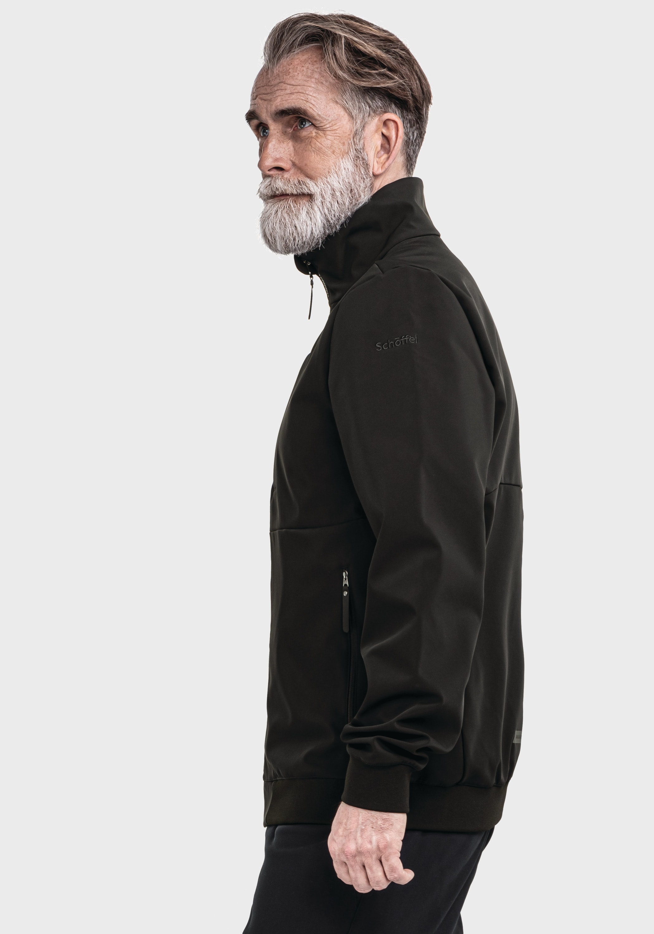 Schöffel Outdoorjacke »Urban Softshell Jk Style Suavio MNS«, ohne Kapuze
