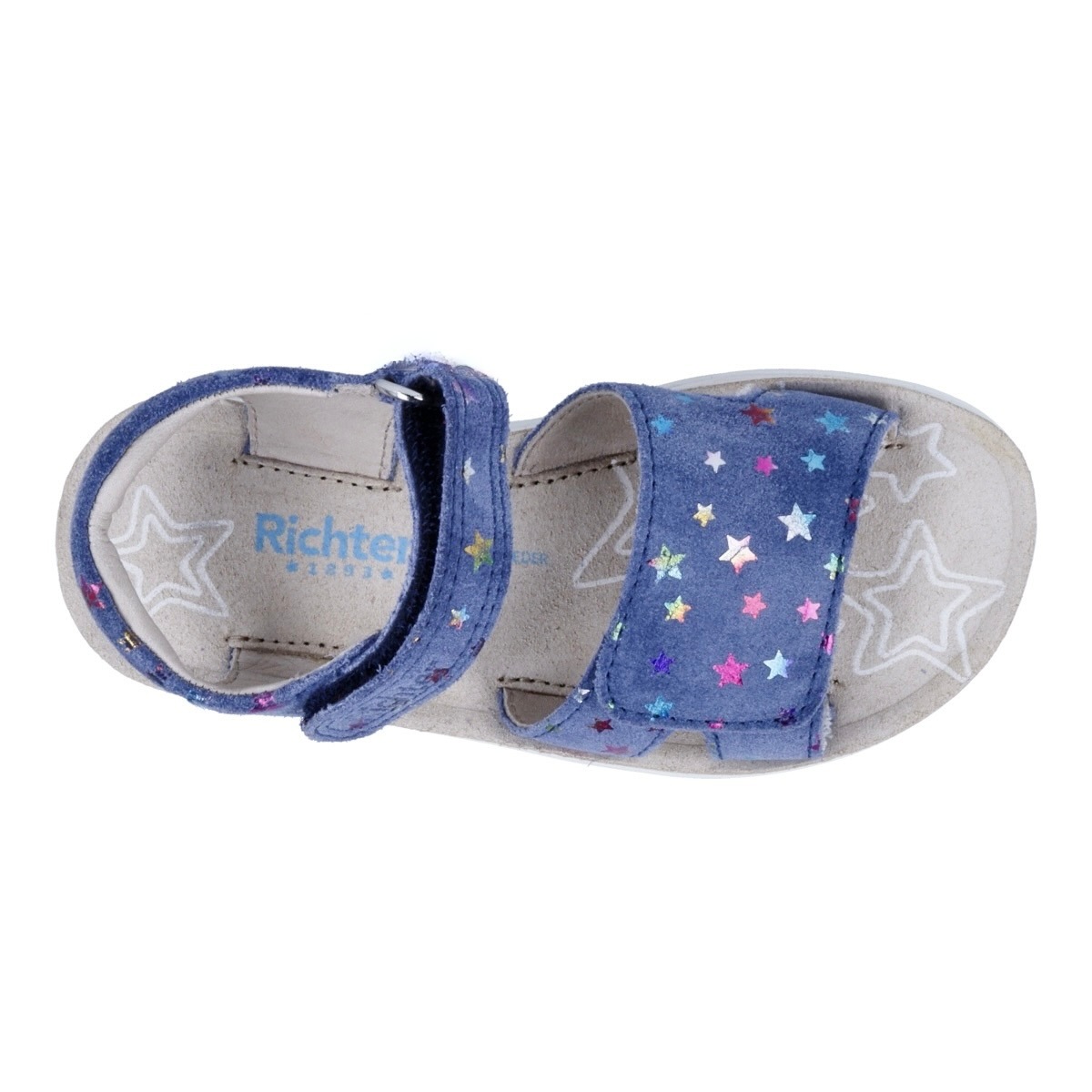 Richter Sandale »Sofia«  Riemchensandale, Sommerschuh, Größenschablone zum Download, mit WMS