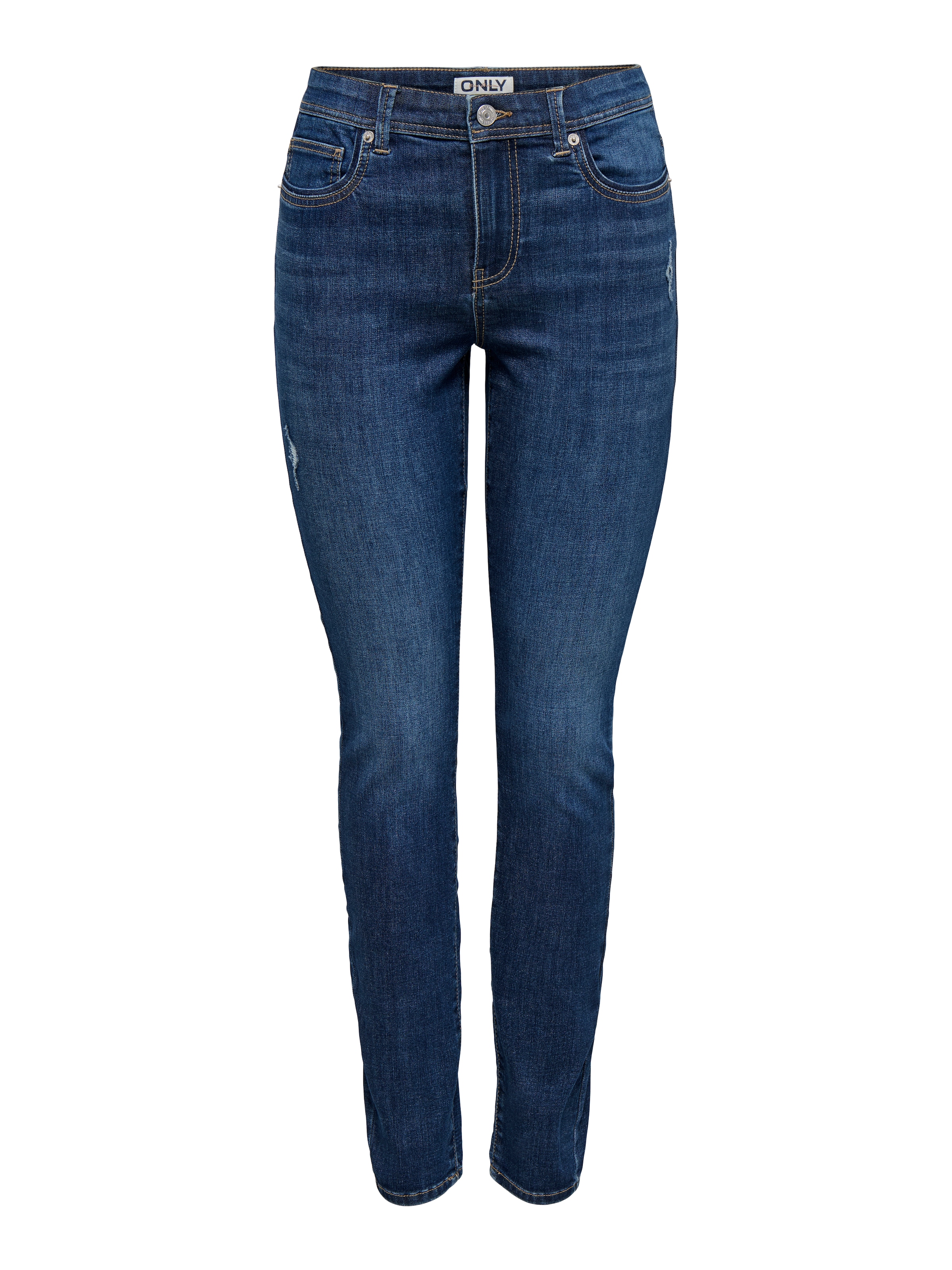 ONLY Skinny-fit-Jeans »ONLWOW – Skinny-Jeans mit Stretch für schlanke Silhouette« Denim, skinny fit, destroyed Effekte