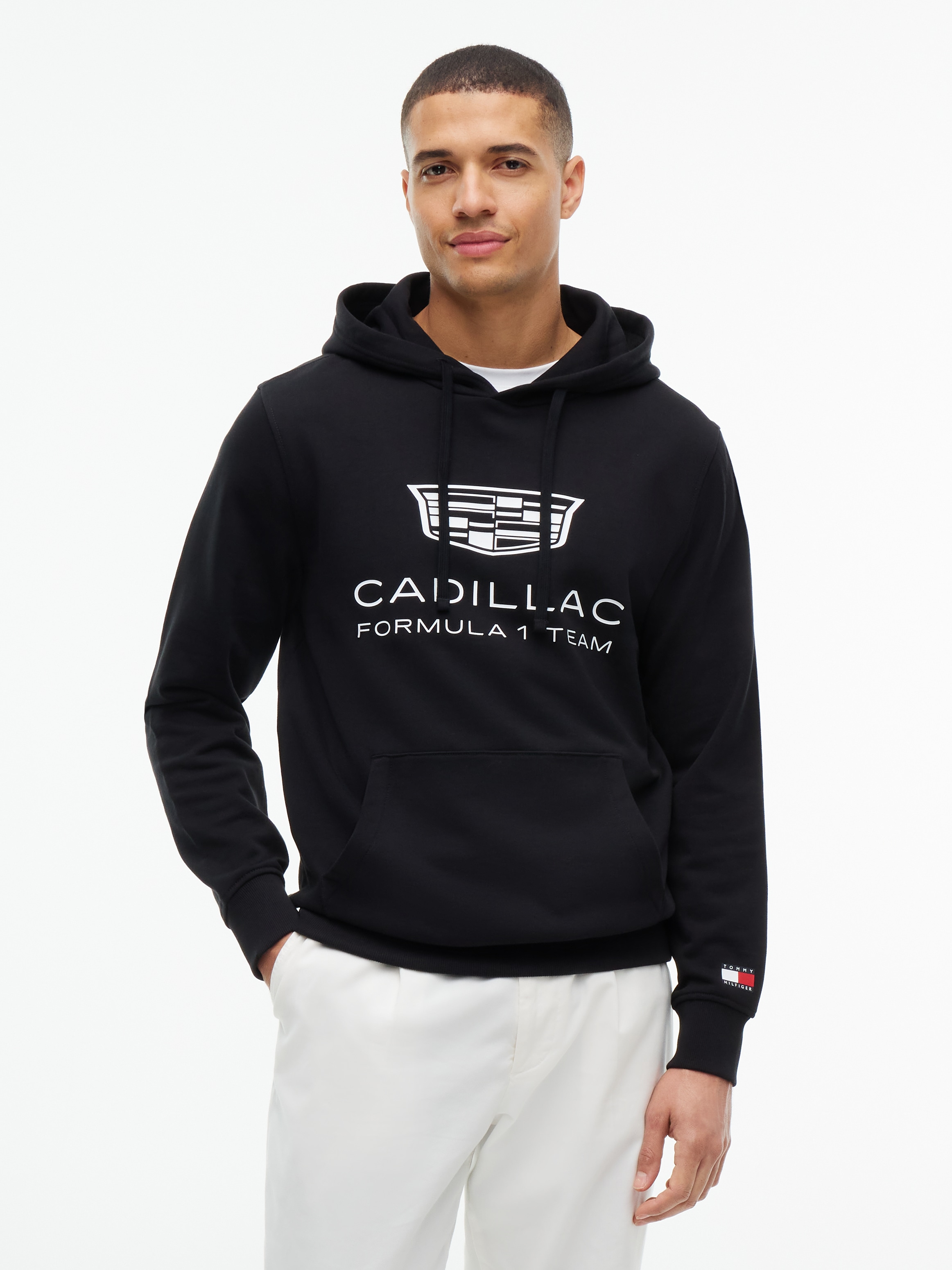 Tommy Hilfiger Hoodie »TH x Cadillac Formula 1® Team SHIELD«, Baumwoll-Qualität, Unisex

