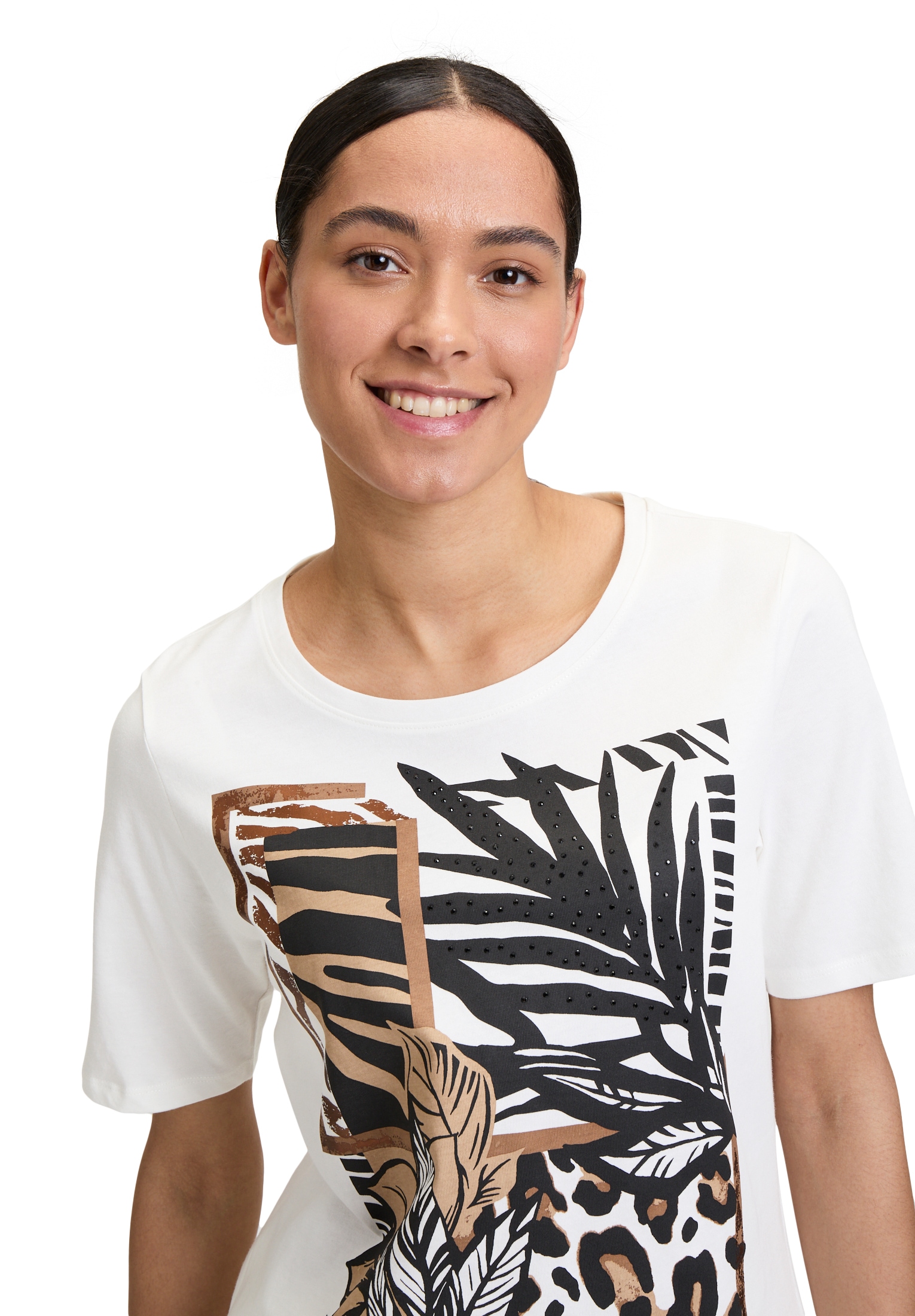 Betty Barclay T-Shirt »Basic Shirt mit Placement«