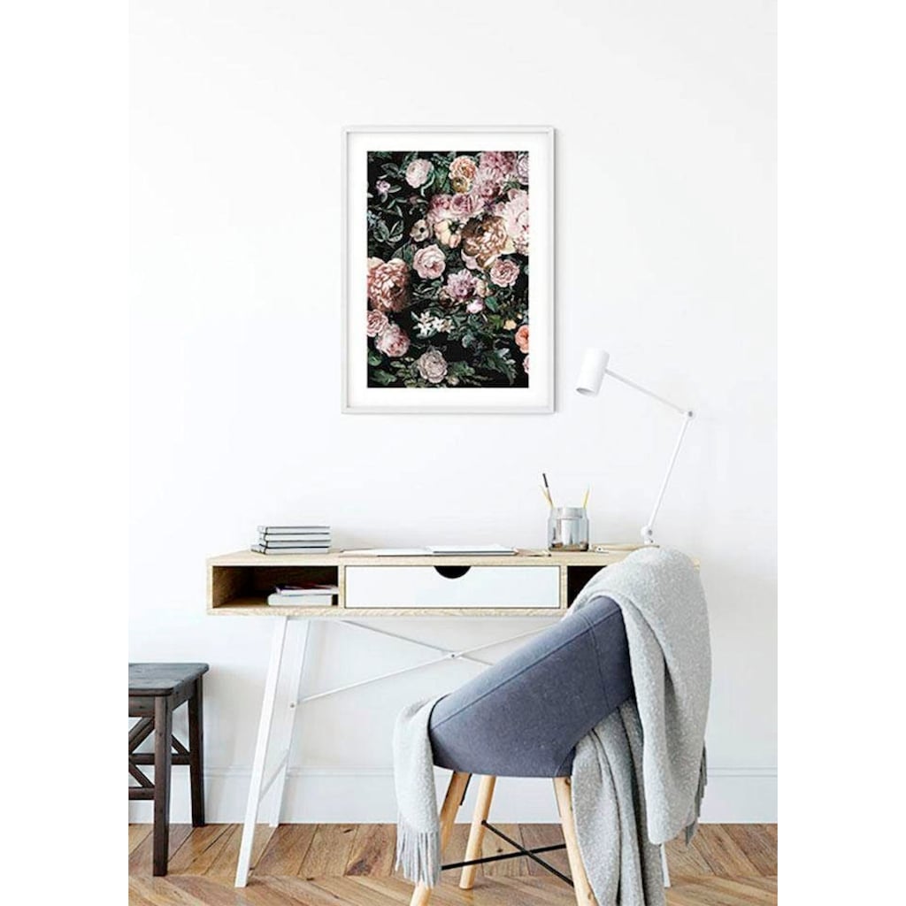 Komar Poster »Charming Wild«, Blumen, Höhe: 40cm