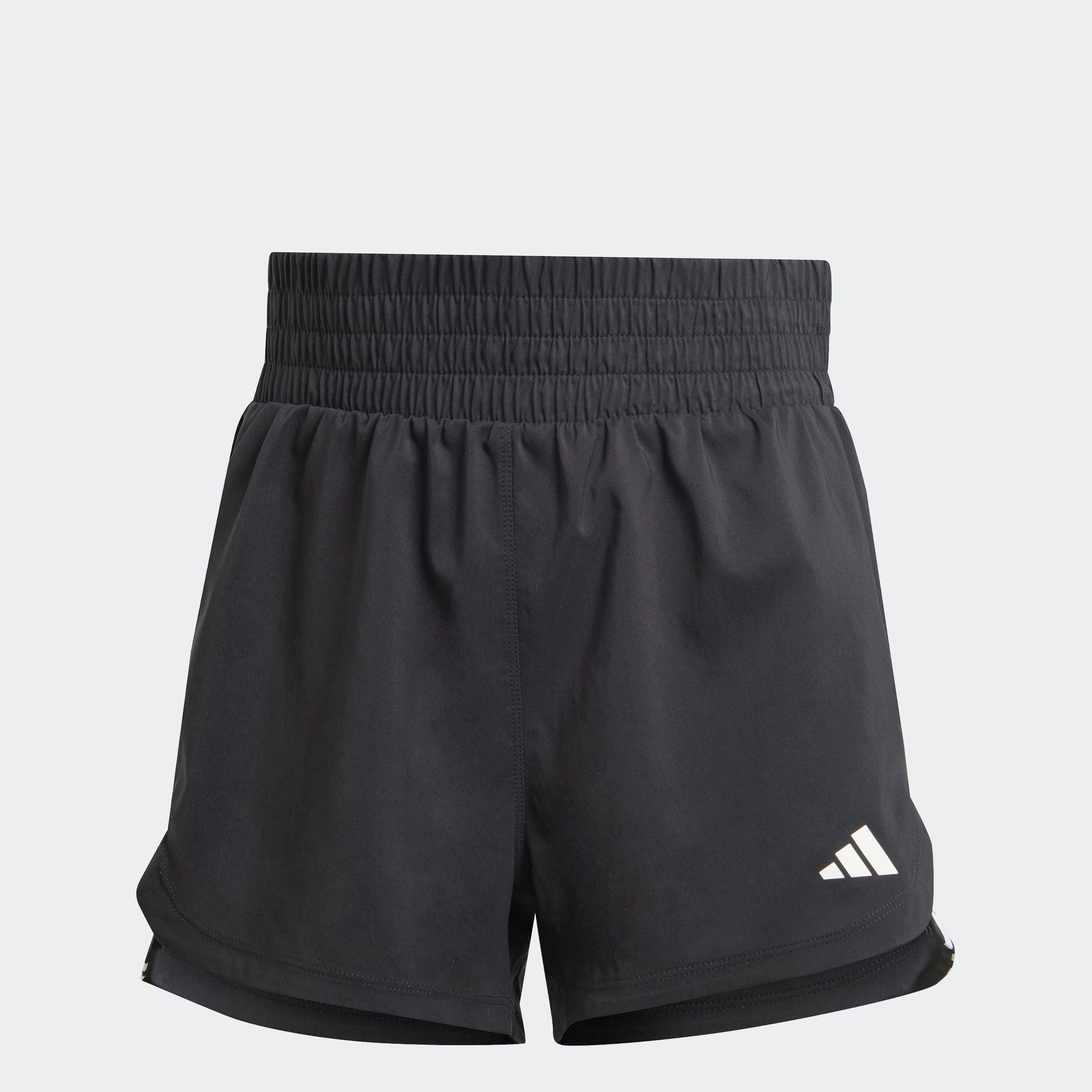 adidas Performance Shorts »PACER WVN HIGH«, (1 tlg.), Woven Trainingsshorts mit hohem Bund