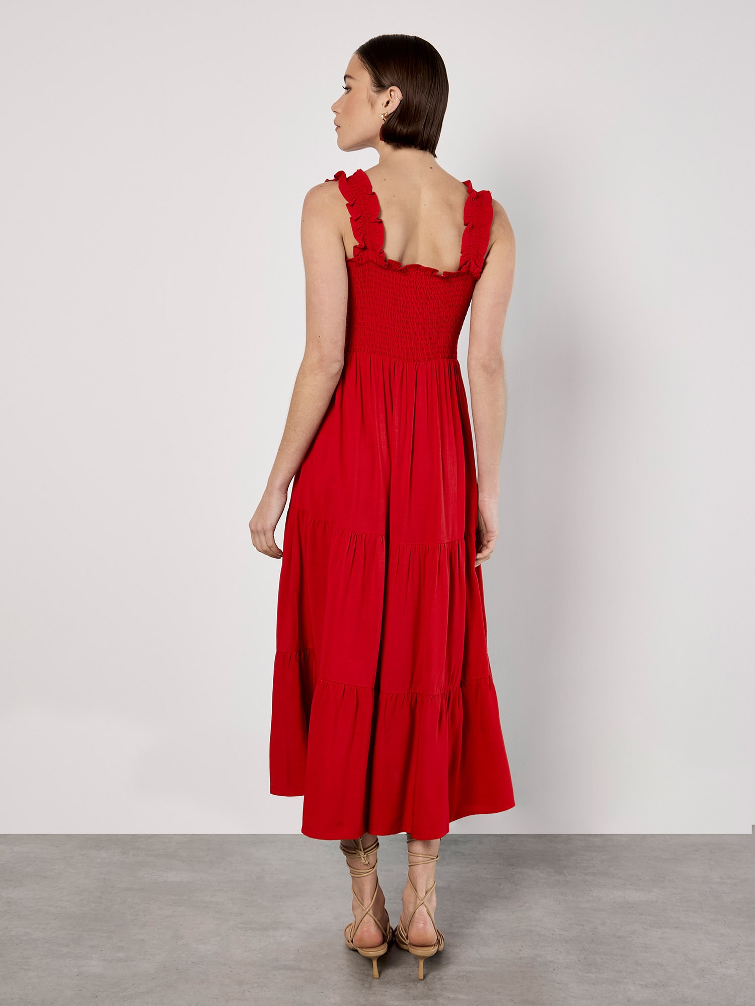 Apricot Midikleid »Midikleid« mit Smockdetails