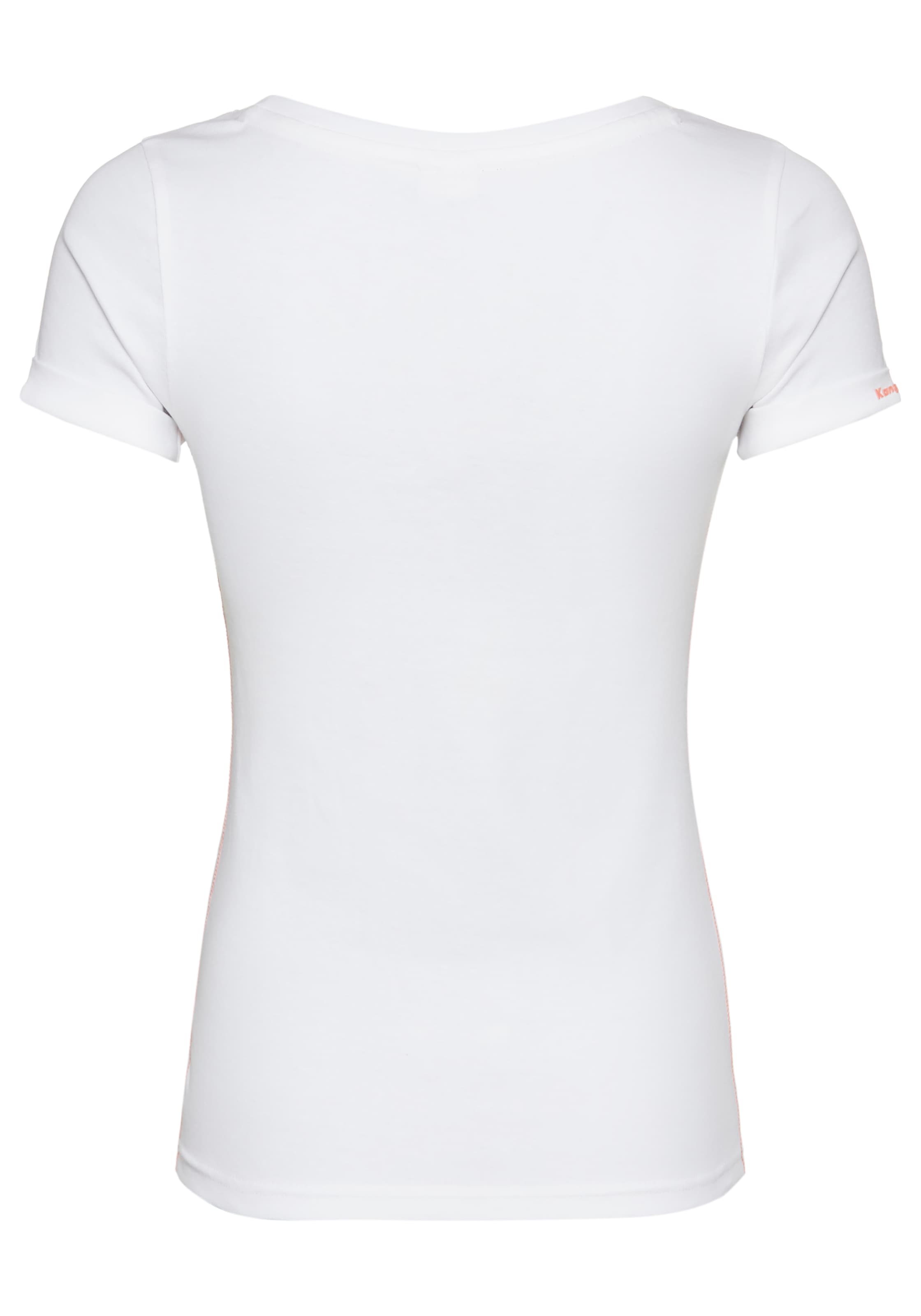 KangaROOS Kurzarmshirt, Kurzarm, körpernahe Passform, bedrucktes Design