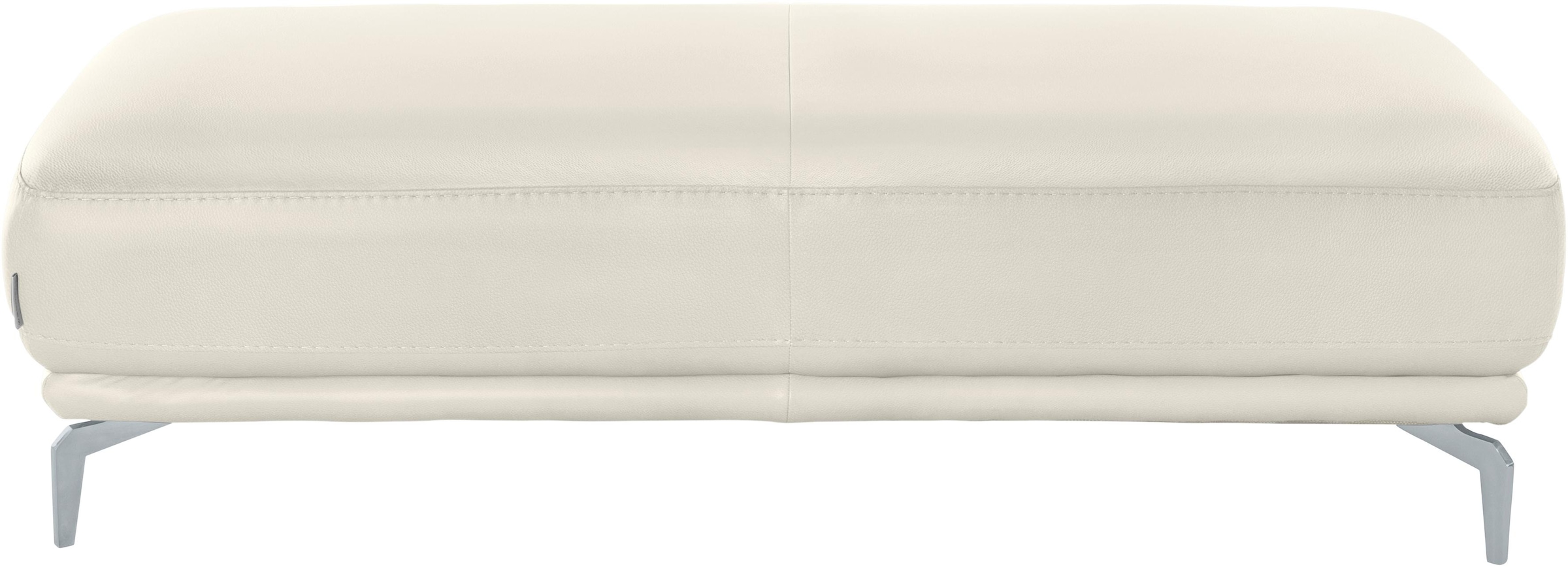 W.SCHILLIG Hocker »montanaa«, mit Metallfüßen in Silber matt, Breite 141 cm