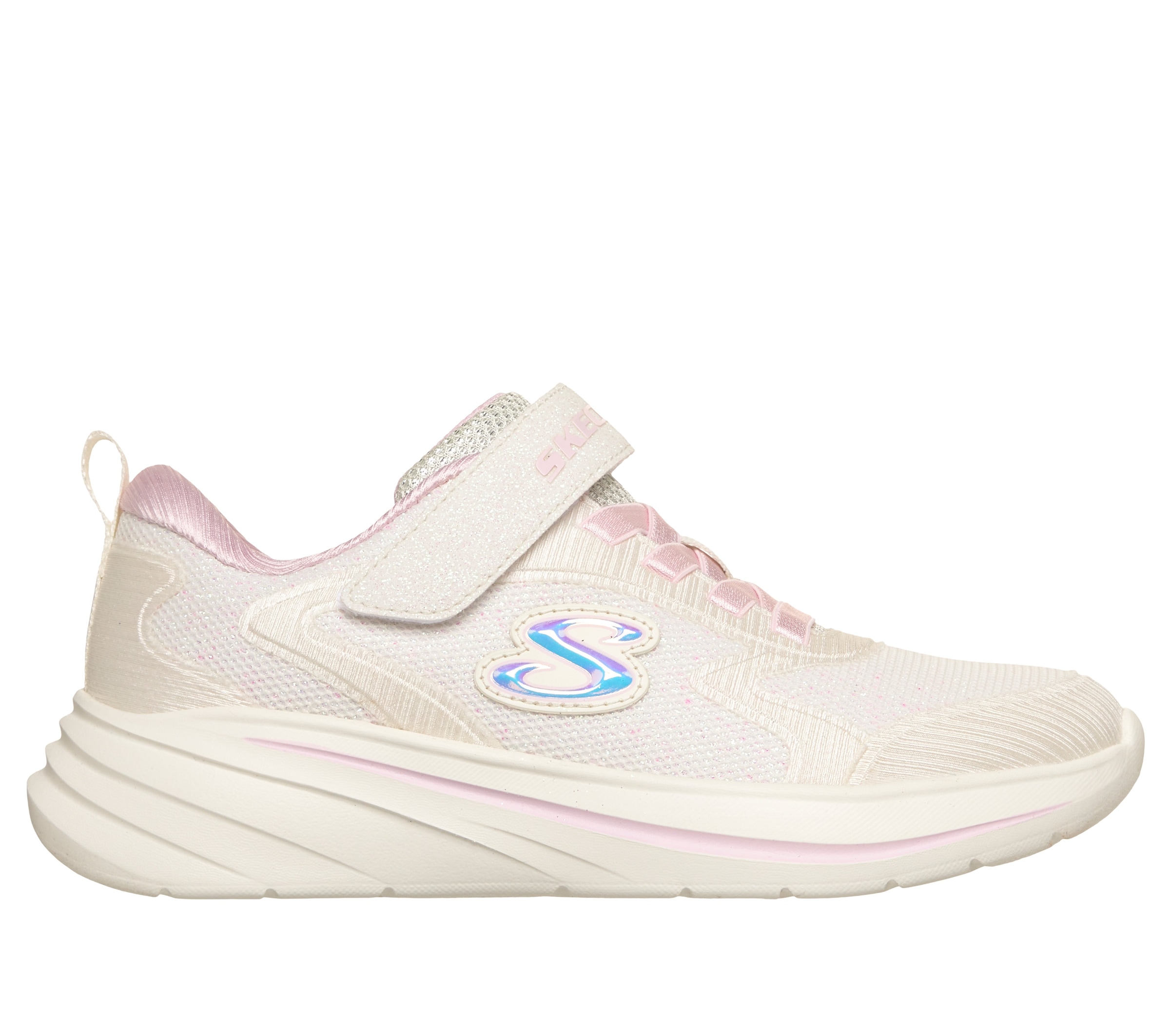 Skechers Sneaker »WAVE 92«  Schlupfschuh mit Glitzer für Mädchen, Größenschablone zum Download