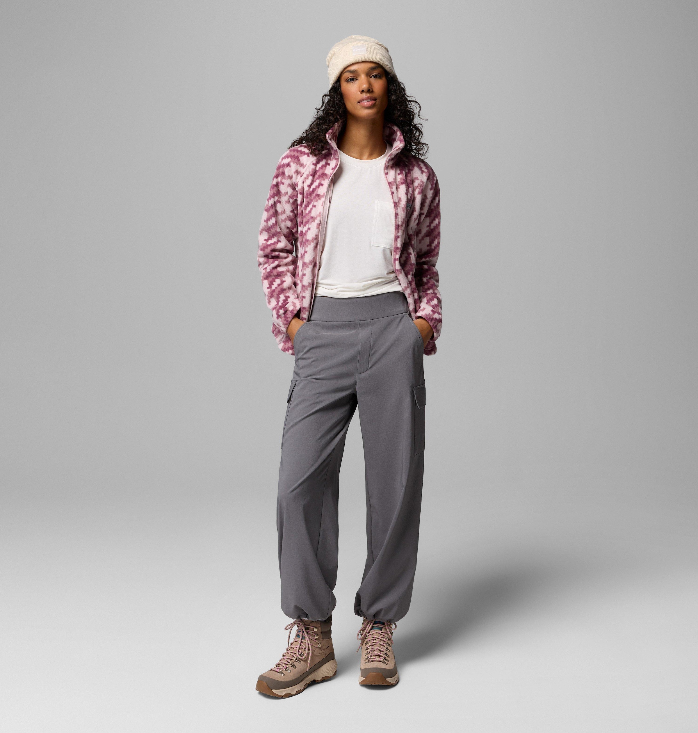 Columbia Fleecejacke »Benton Springs Printed Full Zip« mit Reißverschluss, wasserabweisend, windabweisend, atmungsaktiv