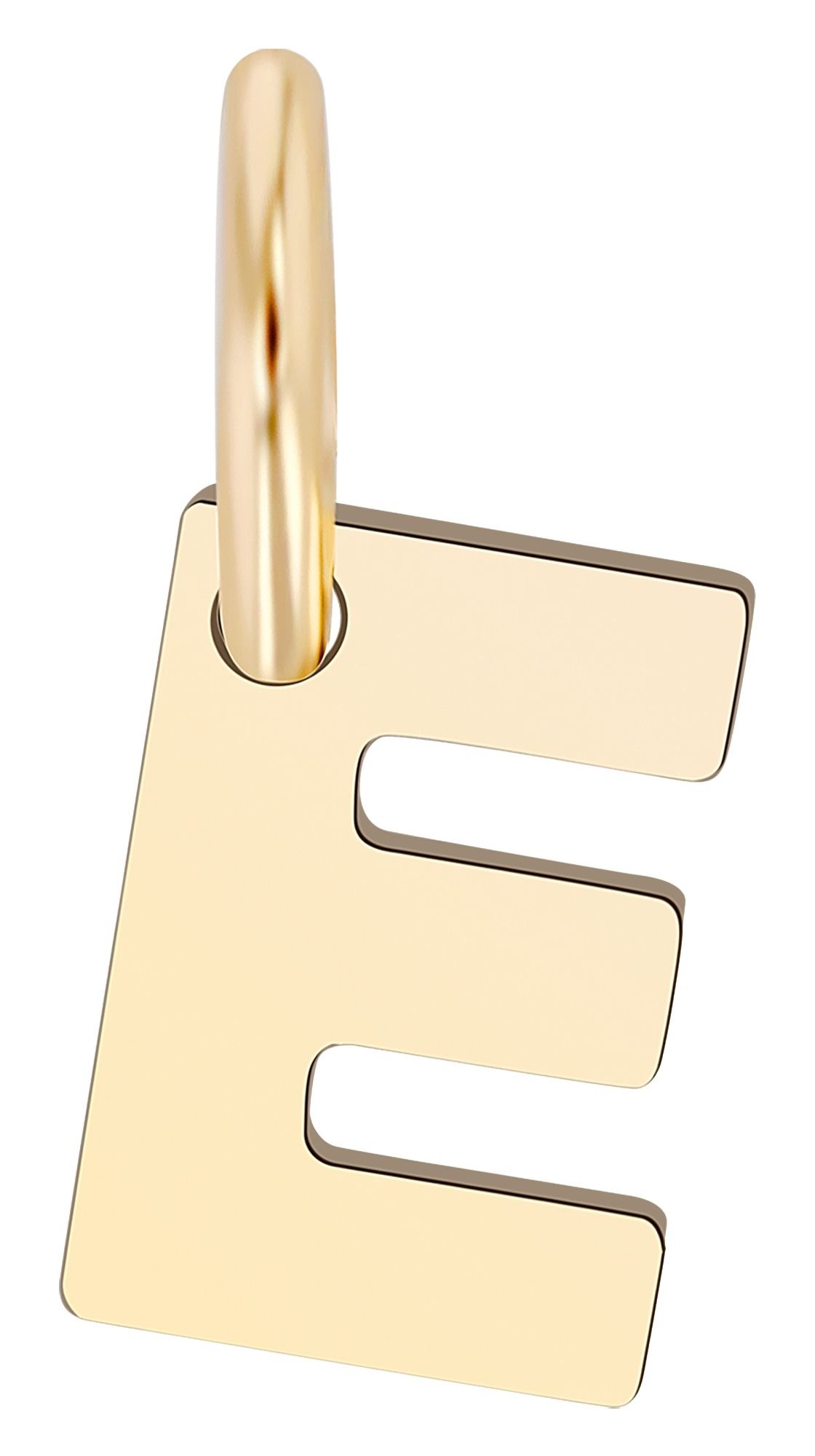 Adelia´s Buchstabenanhänger »Unisex Anhänger ¿ Buchstabe N Buchstabenanhänger aus 375 Gold«