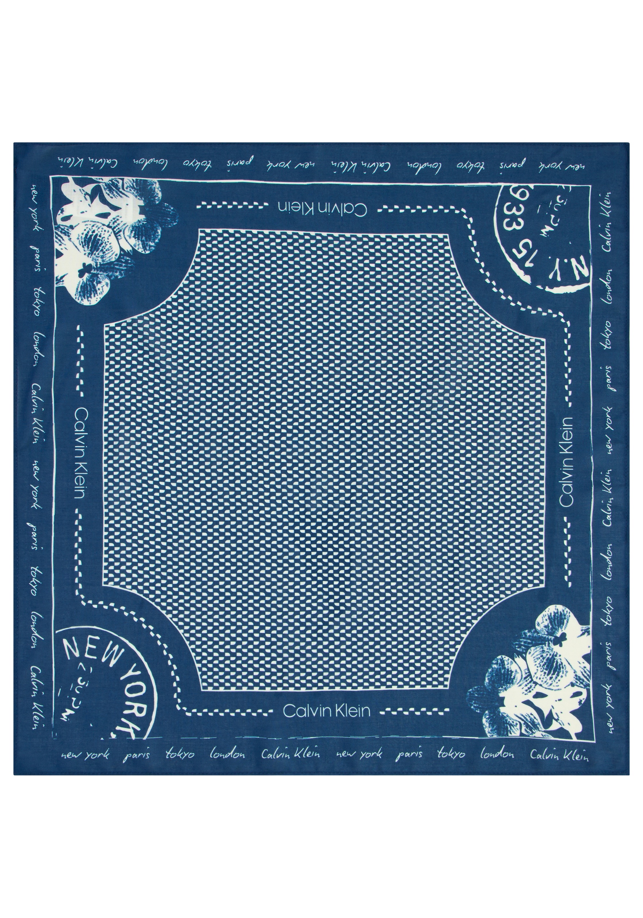 Calvin Klein Modetuch »GRAPHIC PRINT BANDANA« Onesize mit Muster