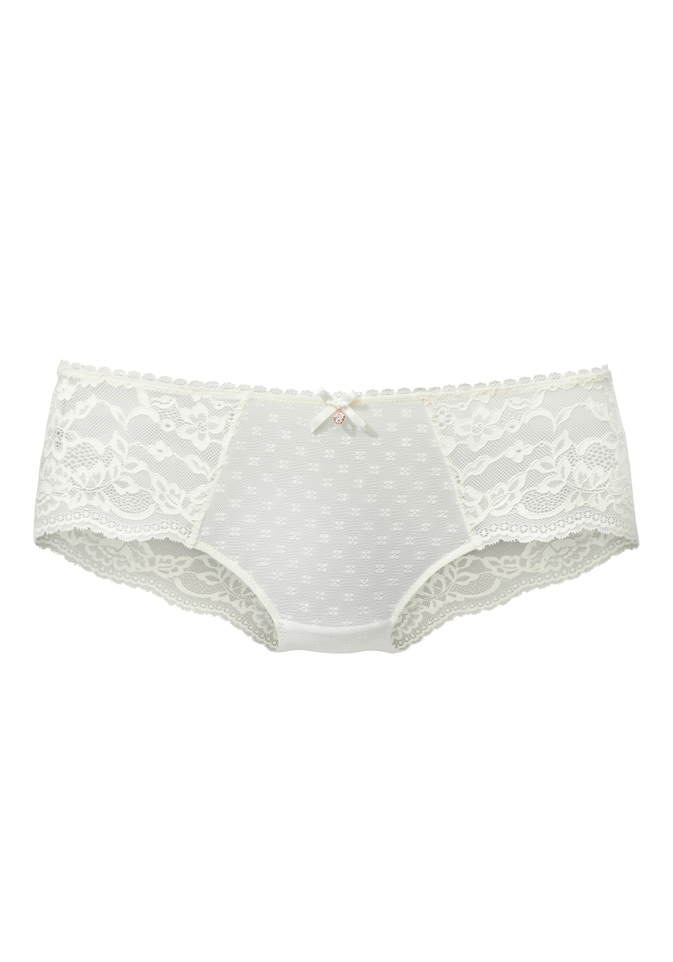s.Oliver Panty, mit zarter Jacquardspitze und feinem Soft-Mesh