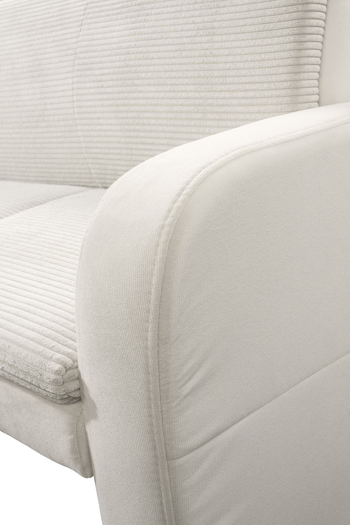 exxpo - sofa fashion Eckbank »Cortado, elegant und modern mit hohem Sitzkomfort« hohe Bodenfreiheit, schöne Detailverarbeitung