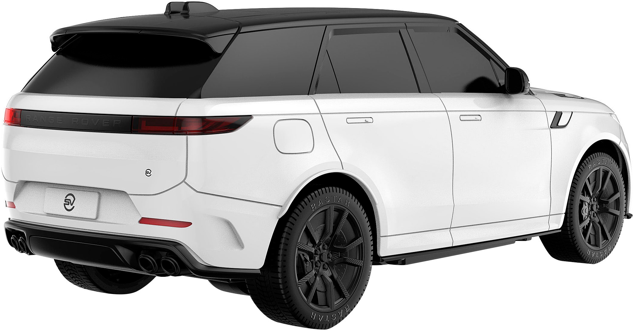 Jamara RC-Auto »Range Rover Sport SV  weiß 2,4GHz« Maßstab 1:24