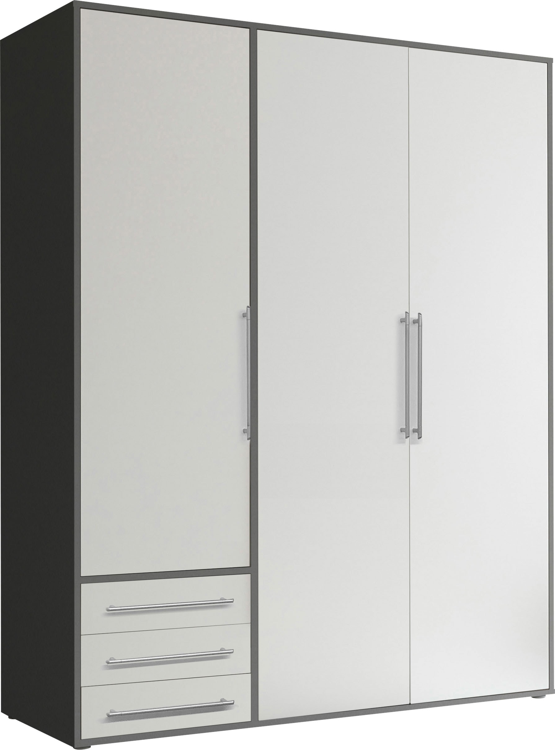 Schlafkontor »Lyss Schrank, Kleiderschrank mit Drehtüren« in verschiedenen Farben und Größen erhältlich