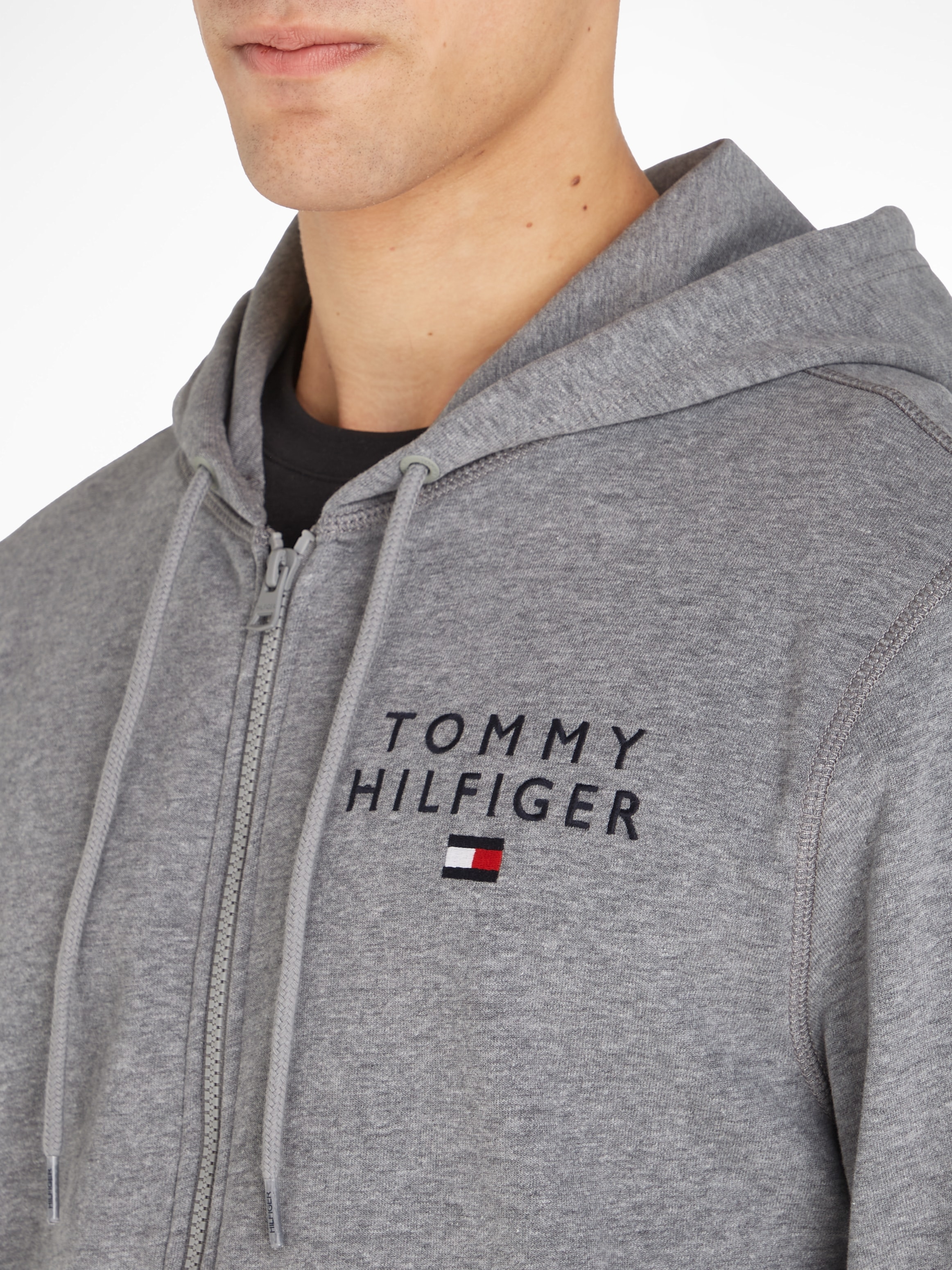 Tommy Hilfiger Underwear Hoodie »FZ HOODIE HWK«, mit Tommy Hilfiger Logoaufdruck