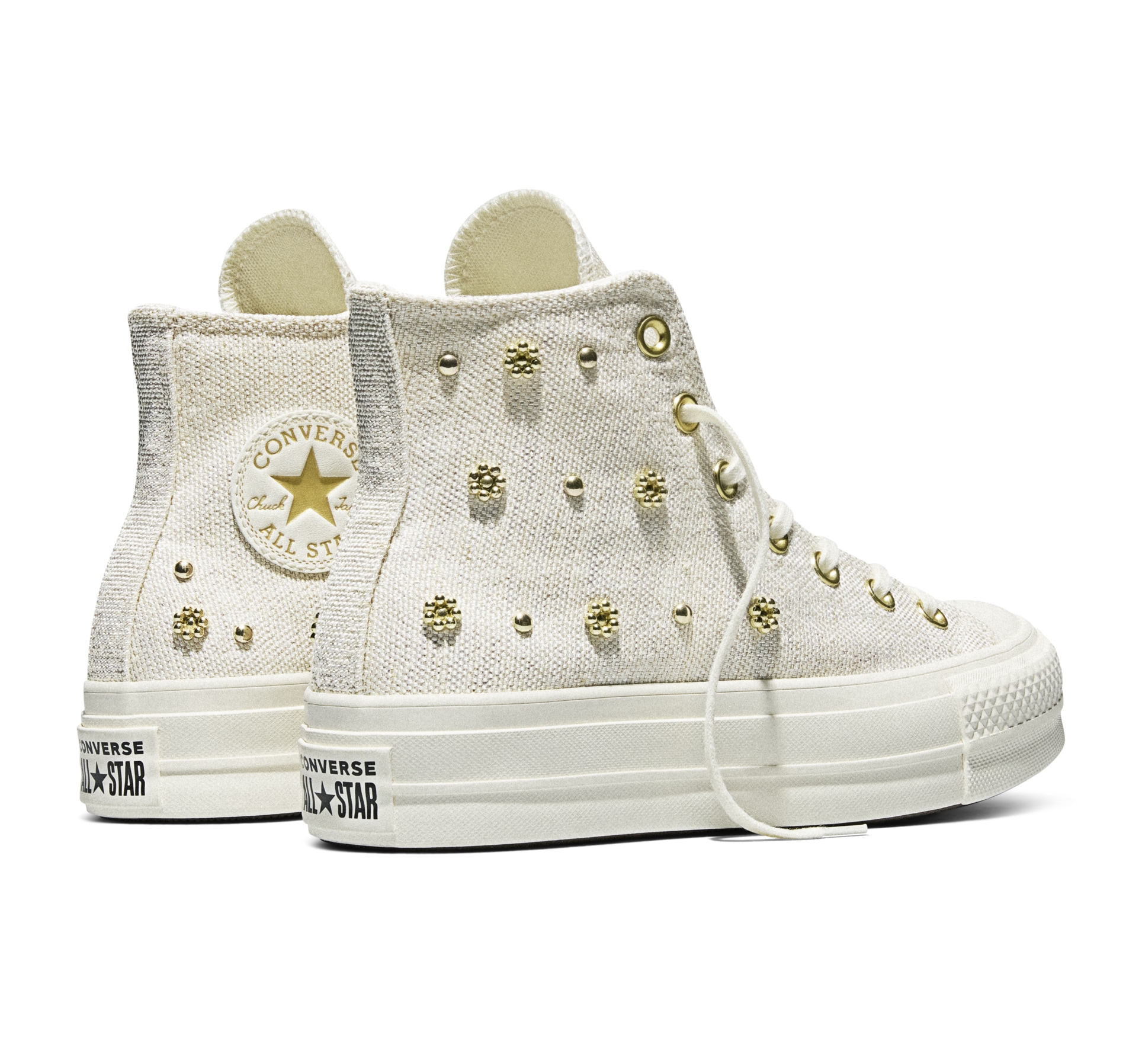 Converse Sneaker »CHUCK TAYLOR ALL STAR LIFT PLATFORM HEATHERED GLAM«  für Freizeitaktivitäten, mit profiliertem Laufsohlenprofil