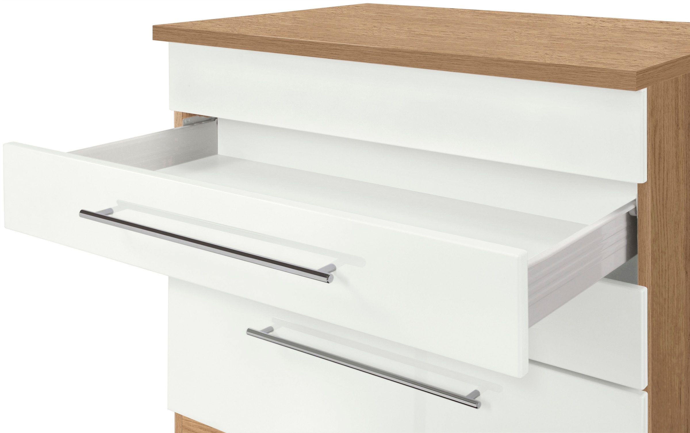 KOCHSTATION Küchenzeile »KS-Wien« Breite 440 cm, wahlweise mit E-Geräten und Induktion