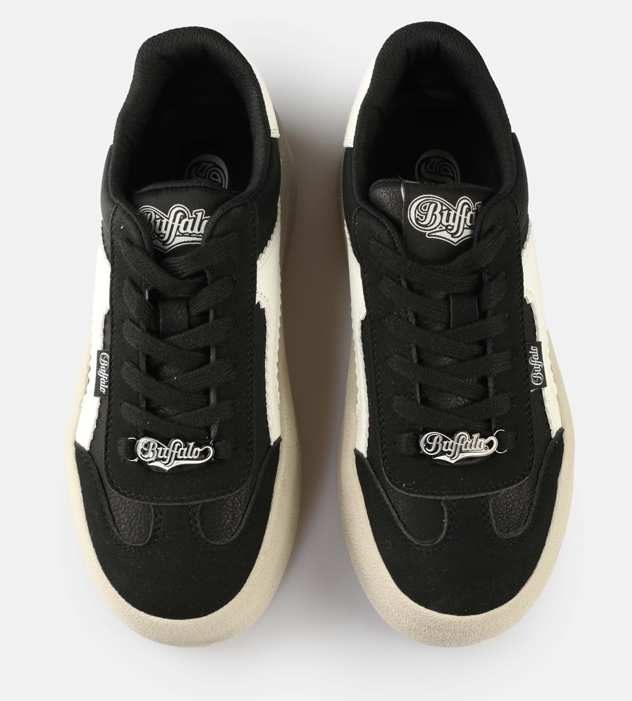 Buffalo Plateausneaker »CAJO«  Schnürschuh, Halbschuh, Retro-Sneaker, Freizeitschuh zum Schnüren