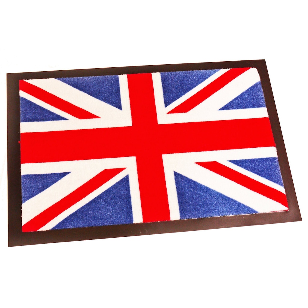 HANSE Home Fußmatte »Union Jack«, rechteckig, Robust, Pflegeleicht, Rutschhemmend, Waschbar, Großbritanien, Flagge
