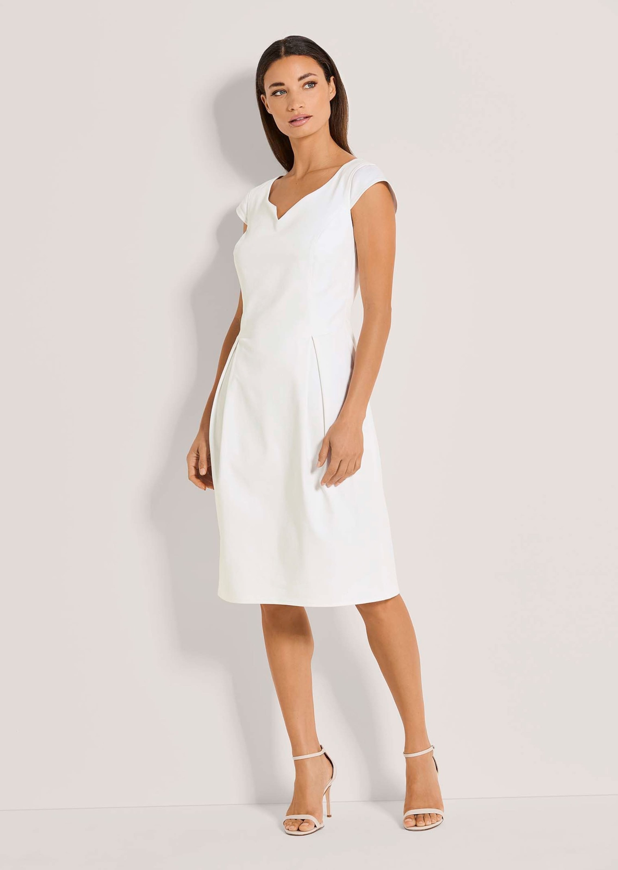 MADELEINE Sommerkleid »Kleid Kleid mit Kappärmeln«