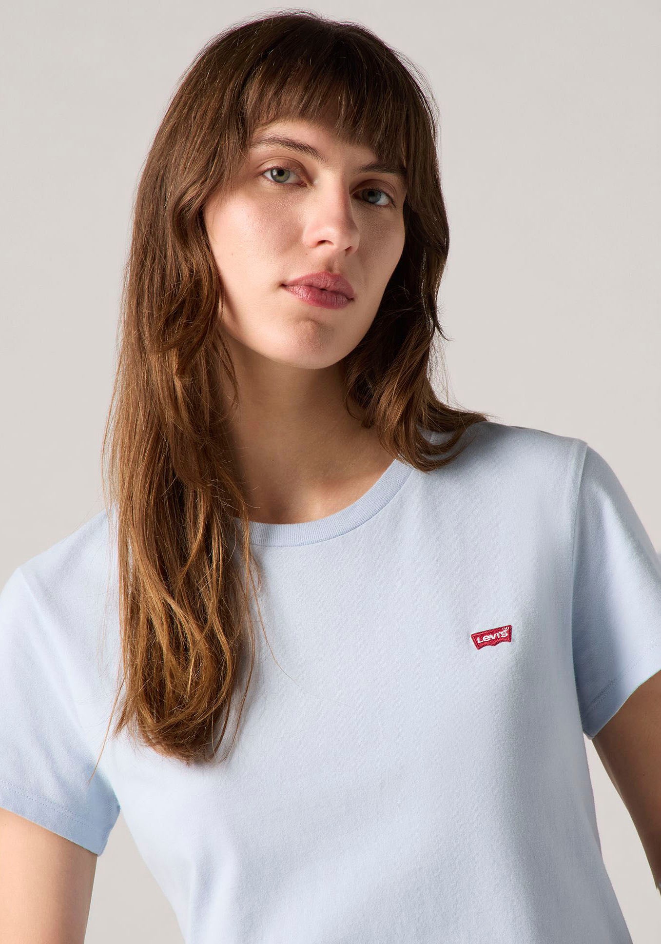 Levi's® T-Shirt »TEE Minilogo«, mit kleiner Logostickerei