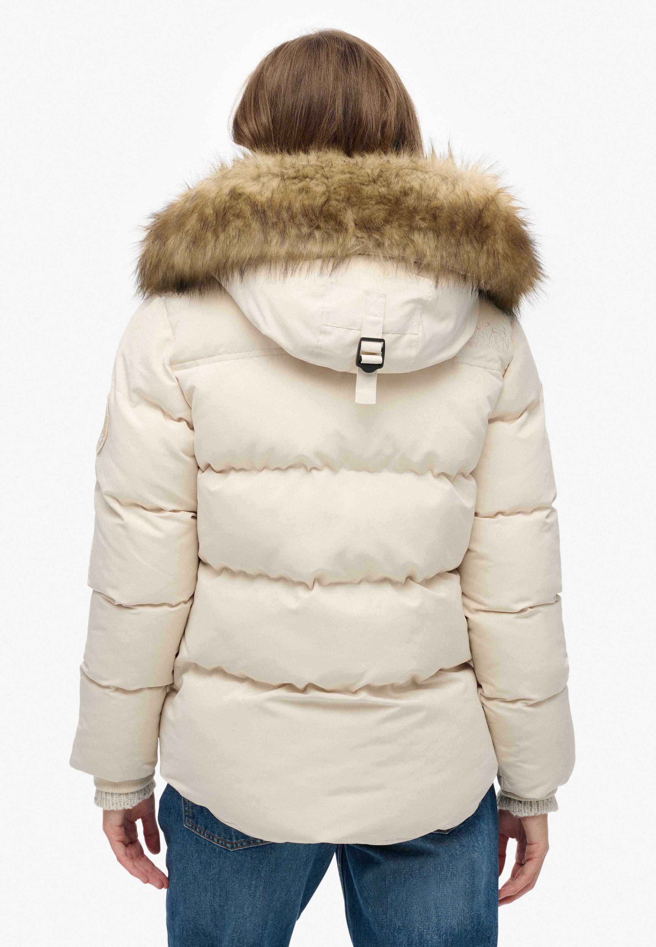 Superdry Steppjacke »EVEREST 5 BAFFLE PUFFER JKT«, mit Kapuze