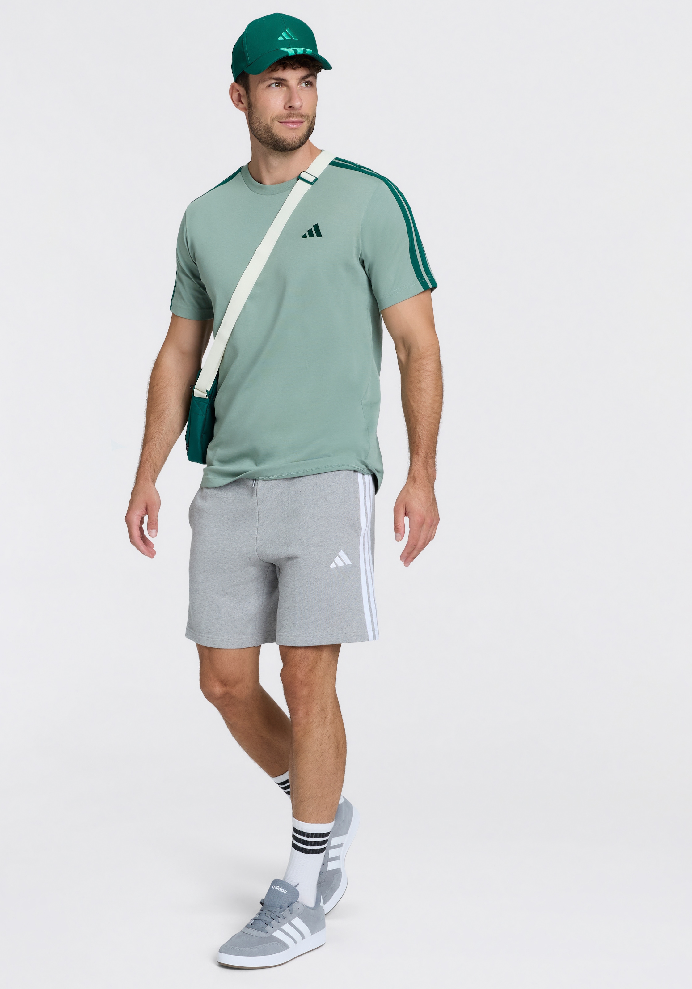 adidas Sportswear Shorts »ESSENTIALS 3-STREIFEN, FRENCH TERRY«