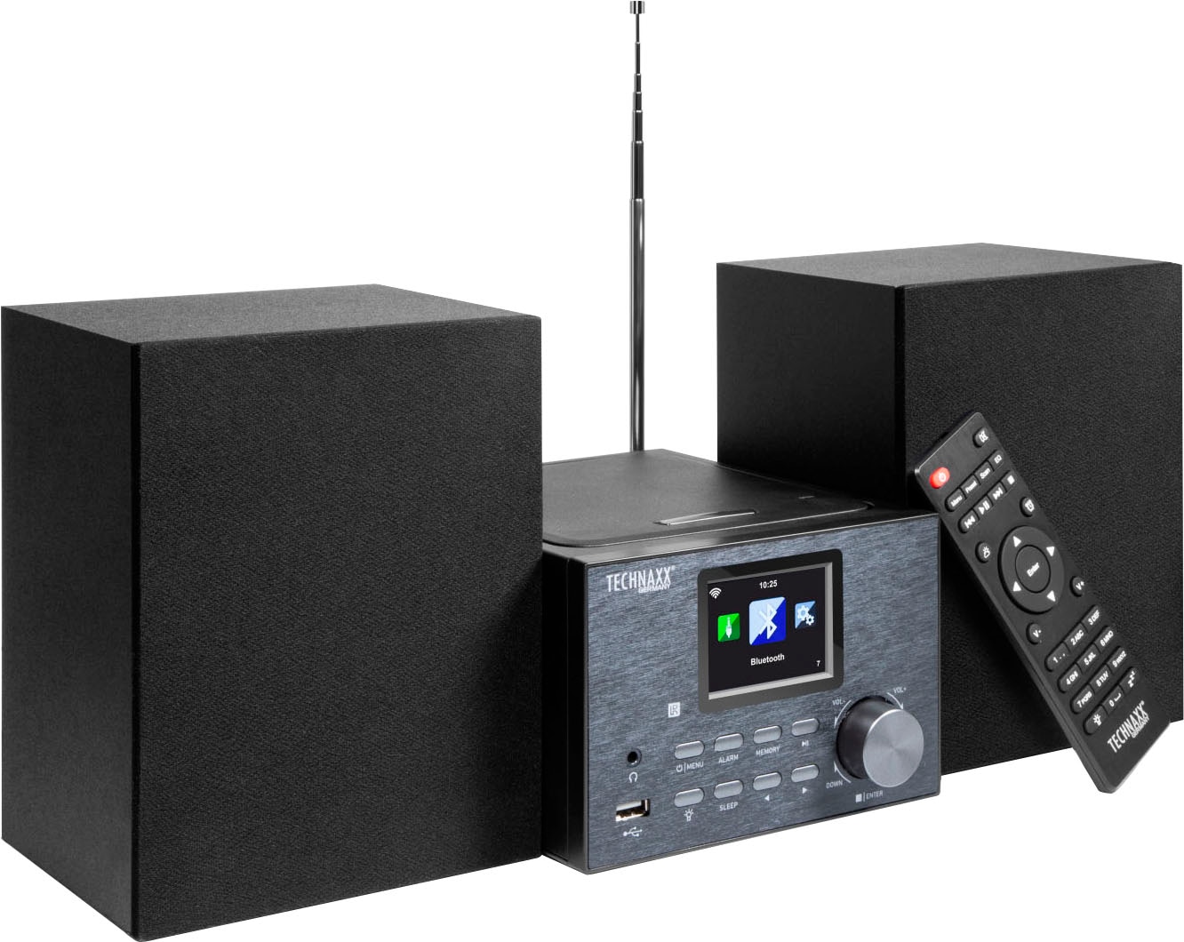 Technaxx Stereoanlage »TX-178 bei (DAB (Bluetooth-WLAN jetzt W) 20 Internet-«, +)-FM-Tuner-Internetradio bestellen Digitalradio OTTO