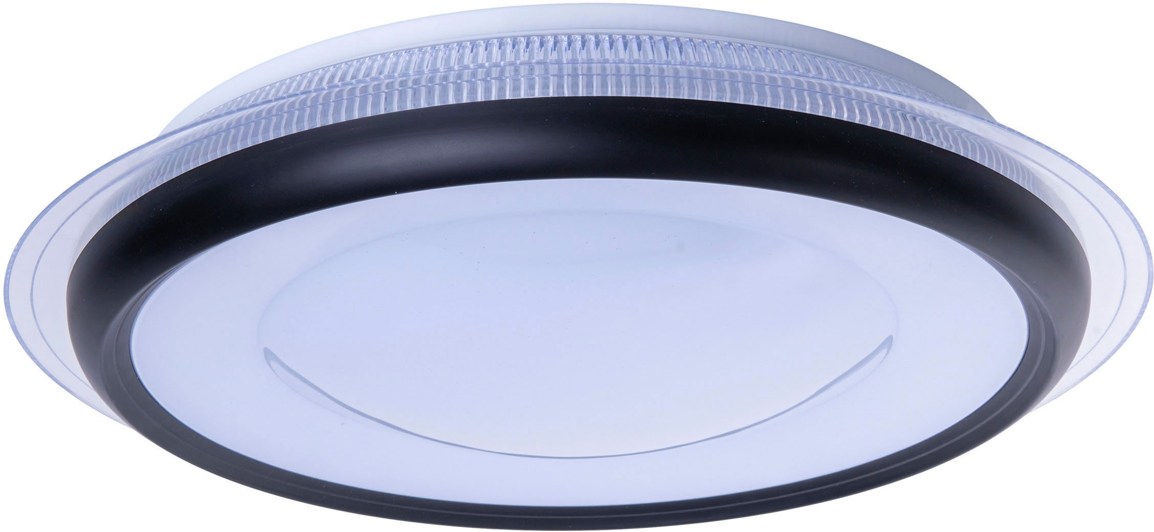näve LED Deckenleuchte »Canna«, 1 flammig, inkl.CCT- / RGB Farbwechsler, Infrarot Fernbedienung, dimmbar, d:45cm