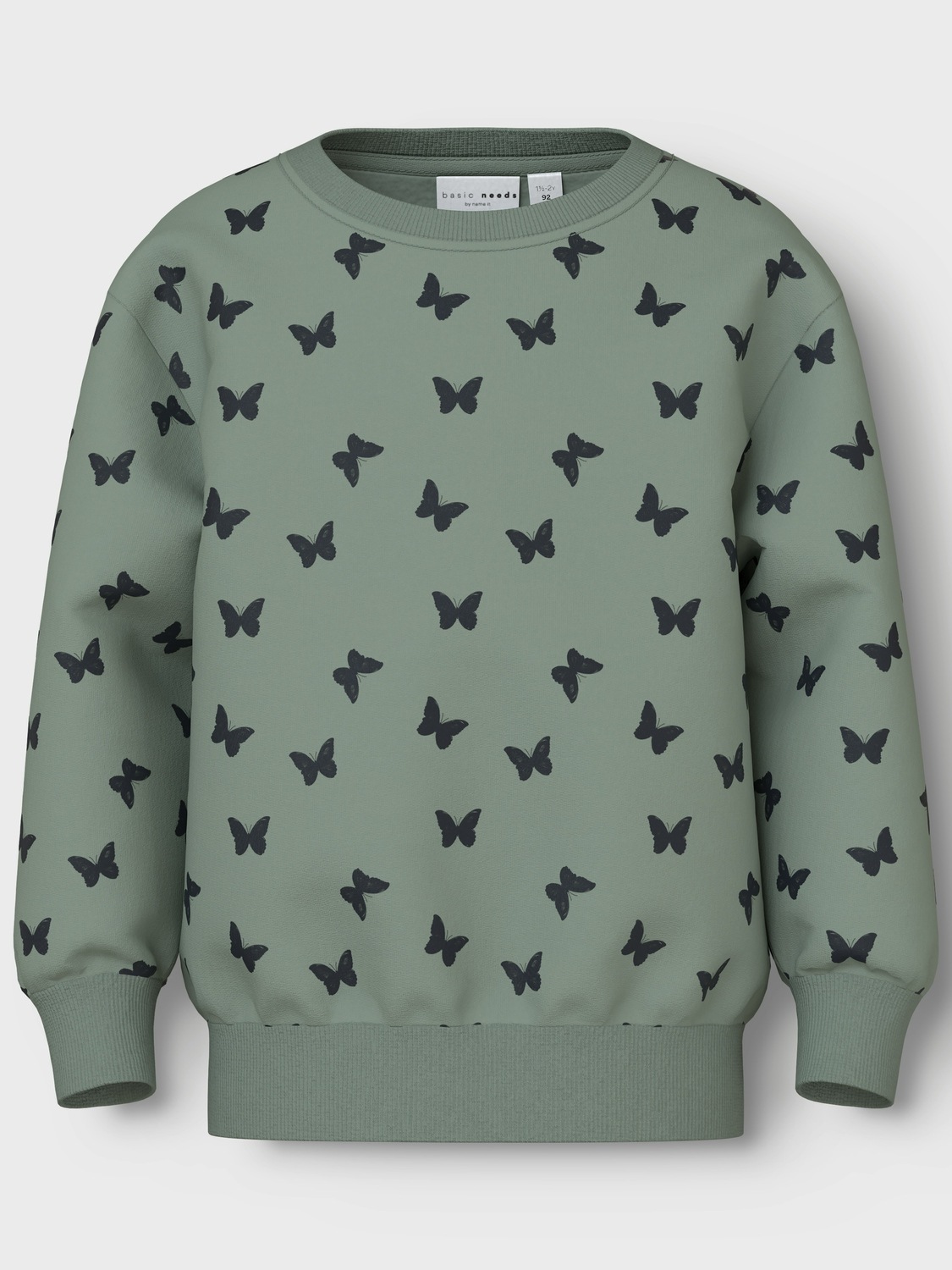 Name It Sweatshirt »NMFDAVINA LS SWEAT FLEECE BRU NOOS«