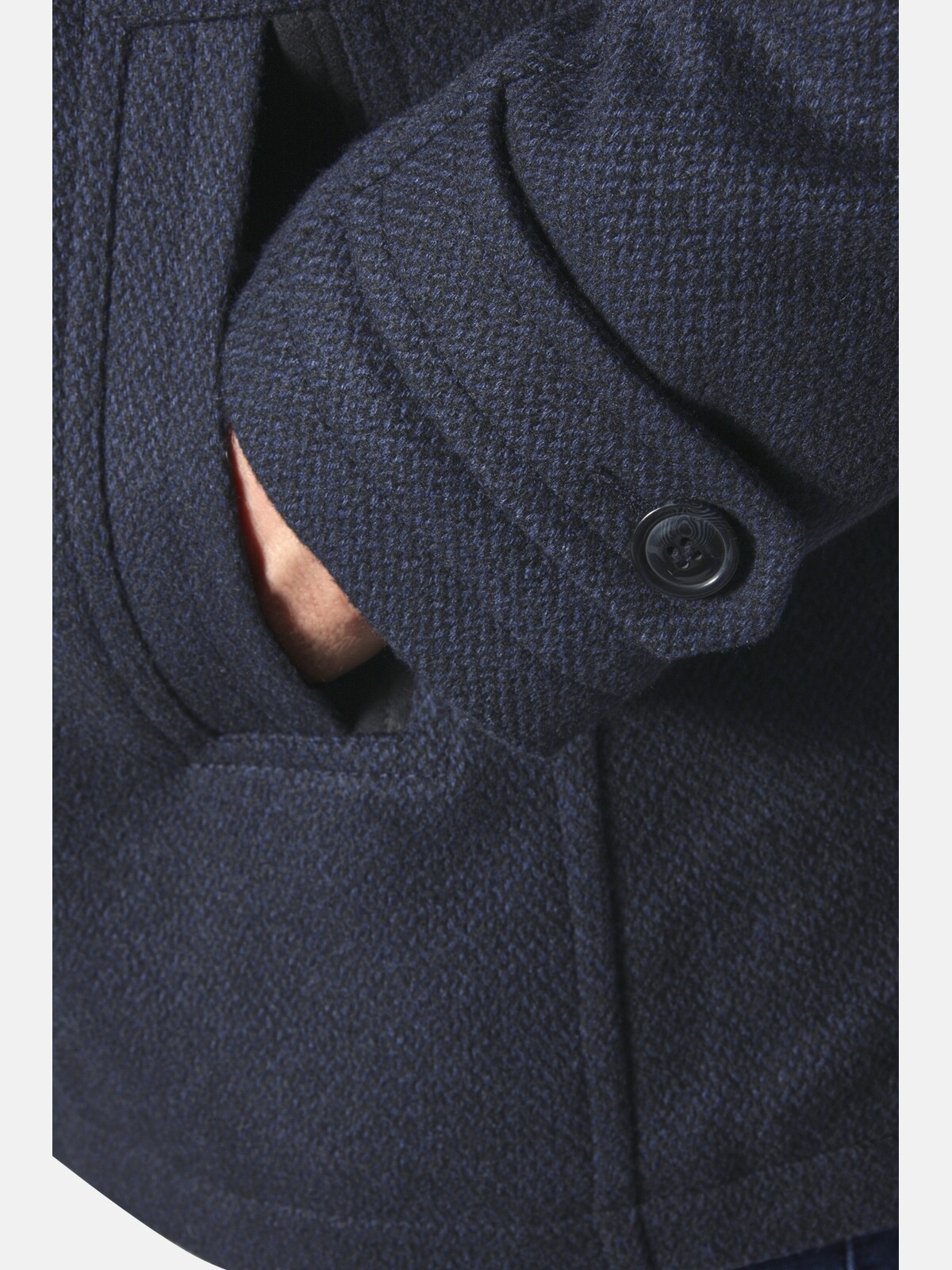 Jan Vanderstorm Langjacke »Jacke TJORVE«, (1 St.), mit abnehmbaren Stehkragen