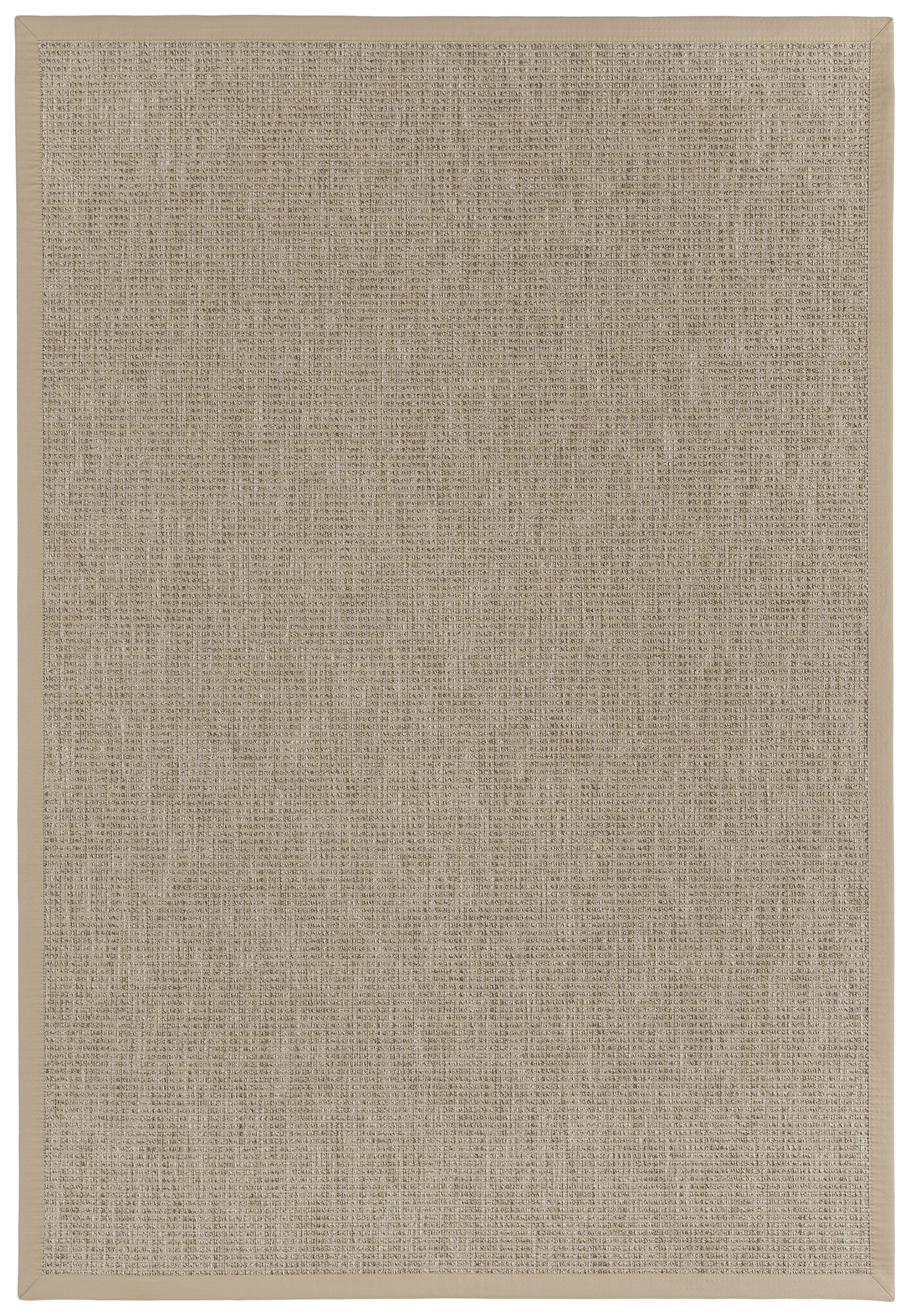 Dekowe Teppich »Basic S2 Rustic« rechteckig 10 mm Höhe meliert, Sisaloptik, mit Bordüre, In- und Outdoor geeignet
