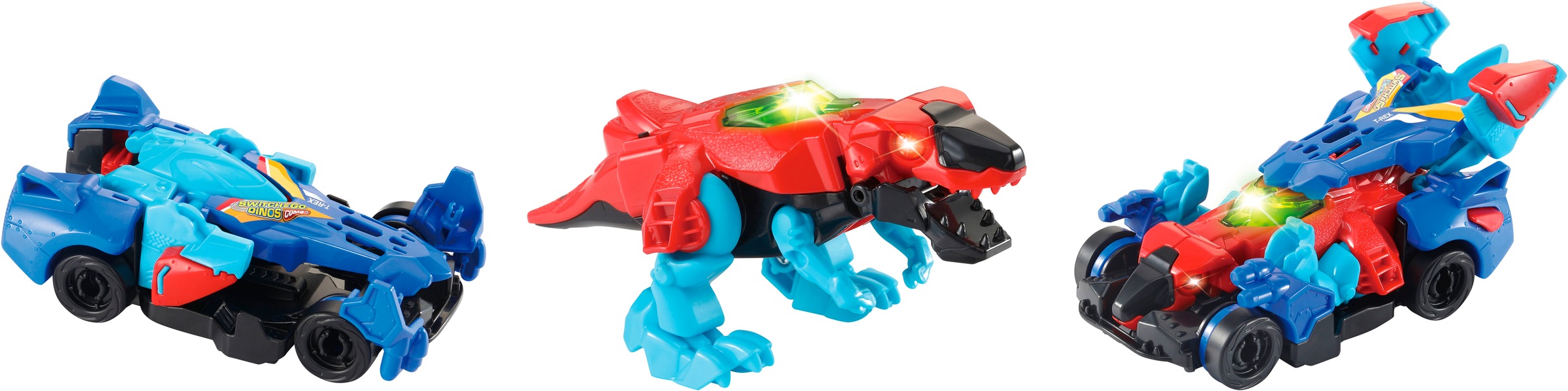 Vtech® Actionfigur »Switch&Go Dinos, Combo T-Rex«, mit Licht und Sound