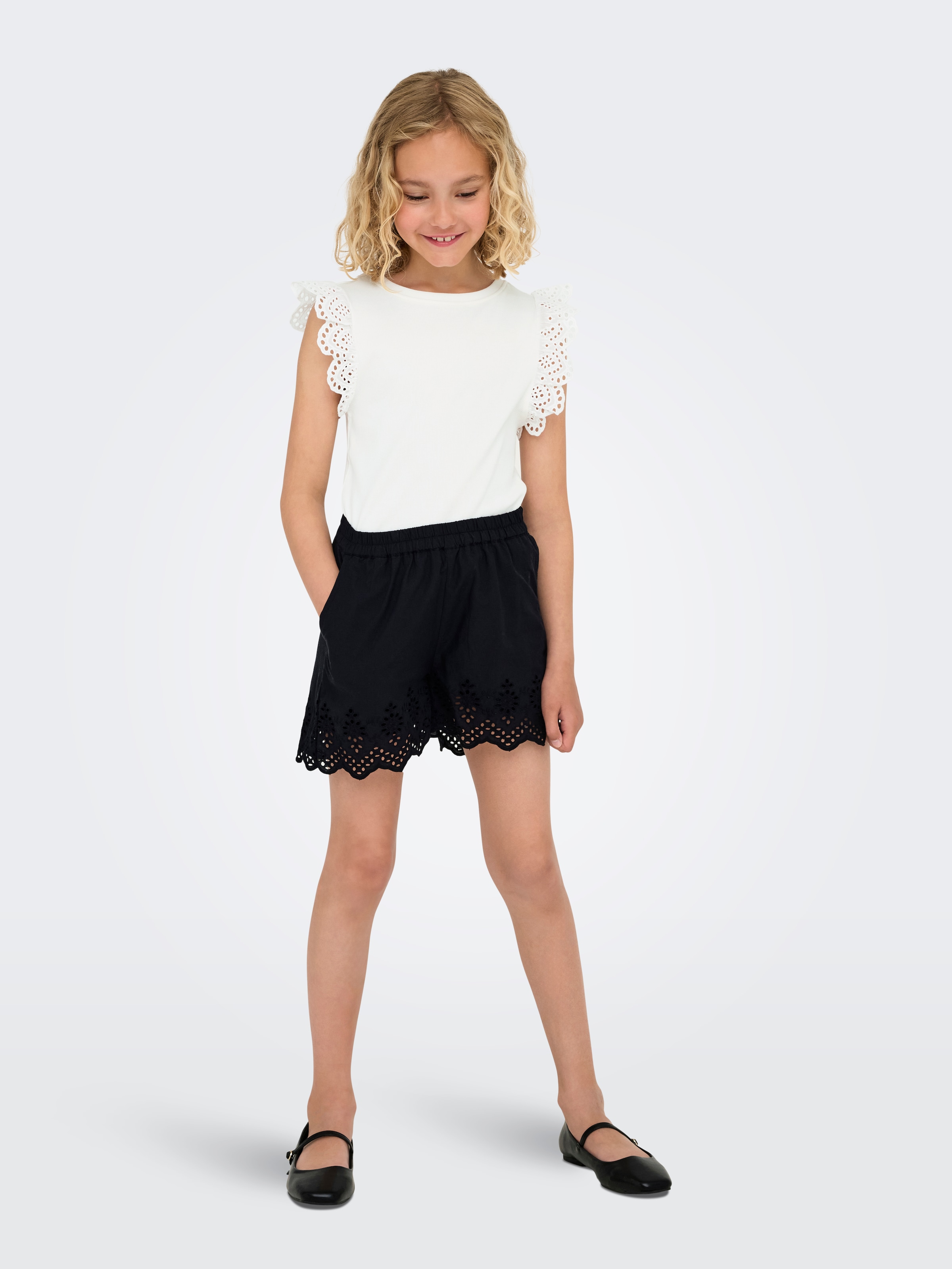 KIDS ONLY Kurzarmshirt »KOGDREA LIFE S/S TOP JRS«