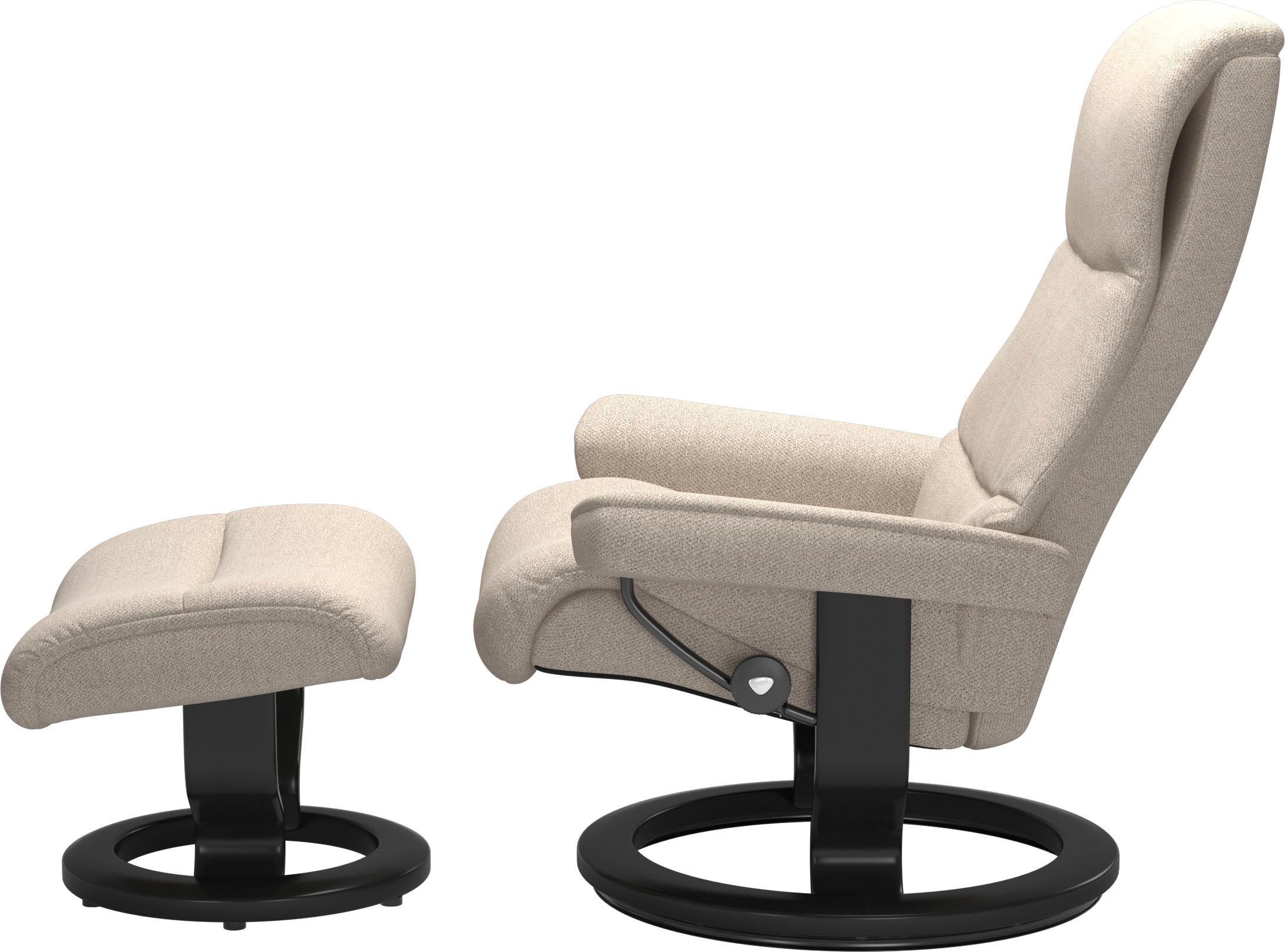 Stressless® Fußhocker »View«, mit Classic Base,Gestell Schwarz