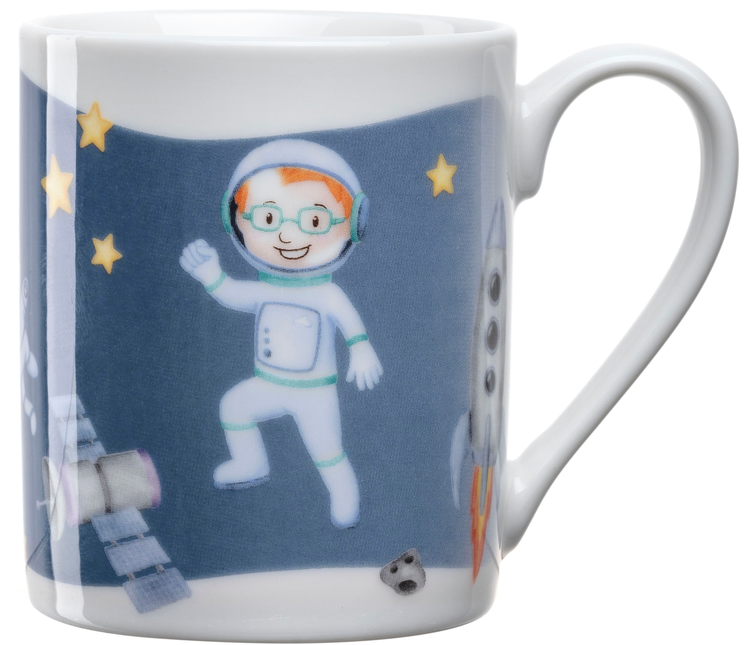 LEONARDO Kindergeschirr-Set »BAMBINI AVVENTURA«, (Set, 3 tlg.), Weltall