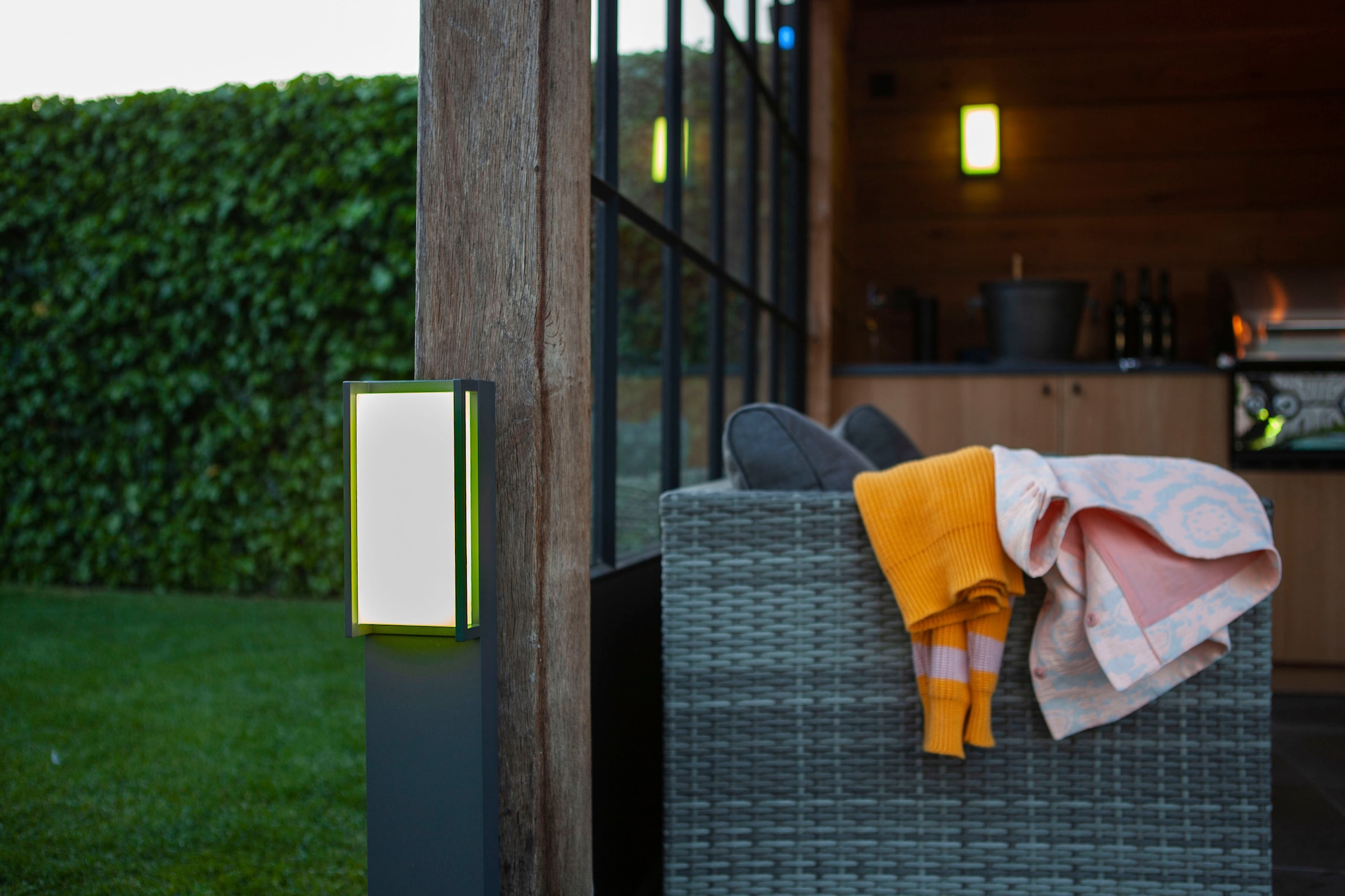 LUTEC Smarte LED-Leuchte »QUBO«, Smart-Home