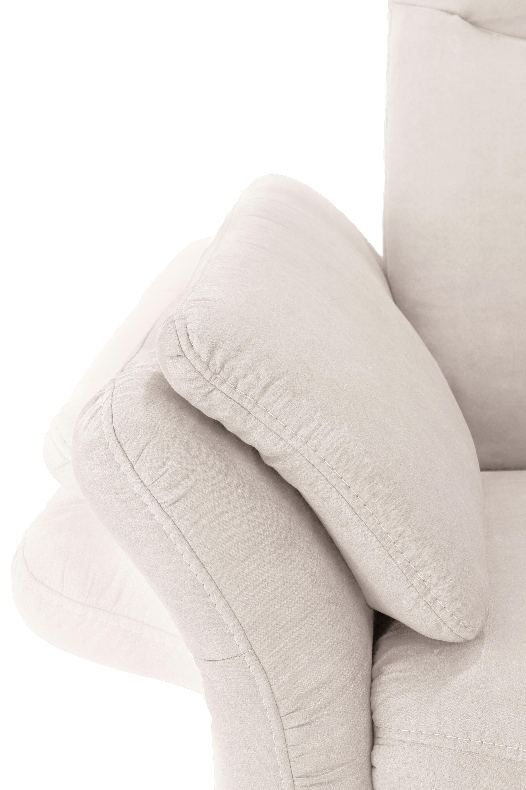 Home affaire Ecksofa »Tahoma L-Form« mit Armlehnfunktion, wahlweise Bettfunktion, Schublade, Relaxfunktion