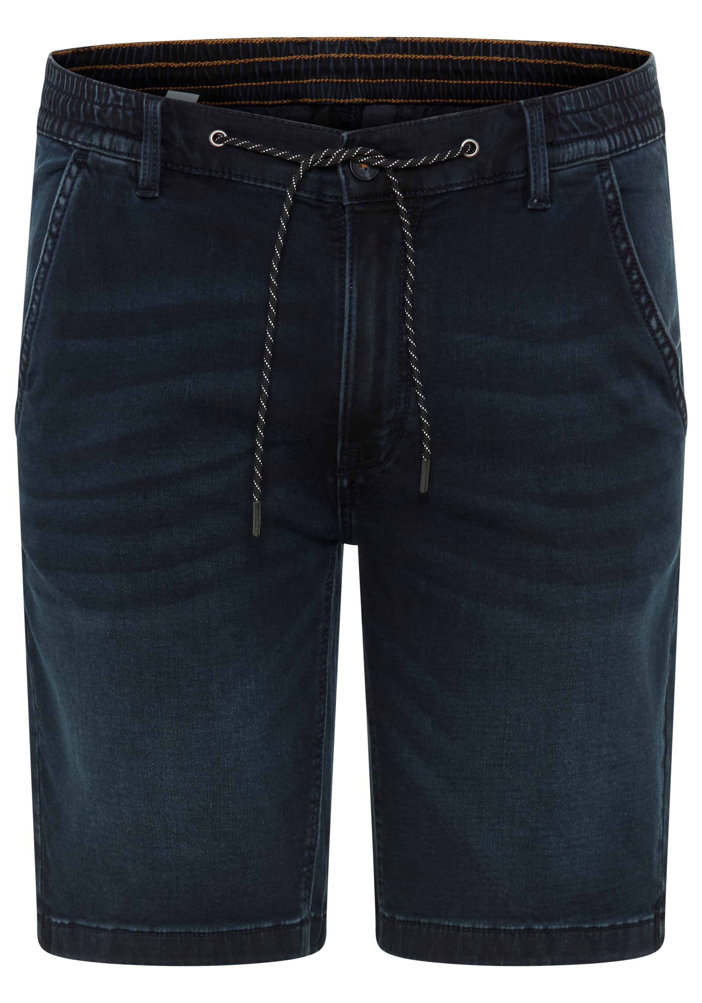 Arizona Jogg-Jeansbermudas Regular Fit, gerades Bein, niedrige Leibhöhe, mit Kordelzug
