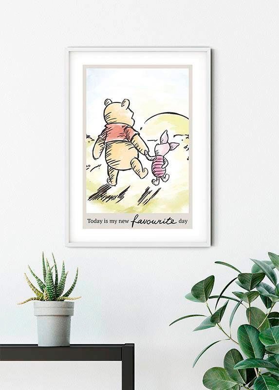 Komar Poster Wohnzimmer (1 im Pooh St.), Kinderzimmer, Shop Schlafzimmer, OTTO »Winnie Today«, Disney, Online