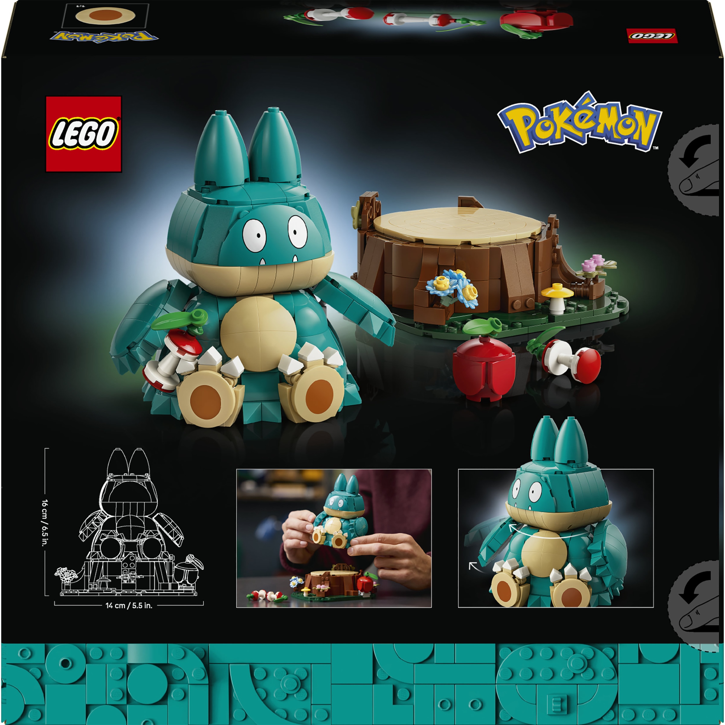 LEGO® Konstruktionsspielsteine »Mampfaxo (72150), LEGO Pokémon« Made in Europe
