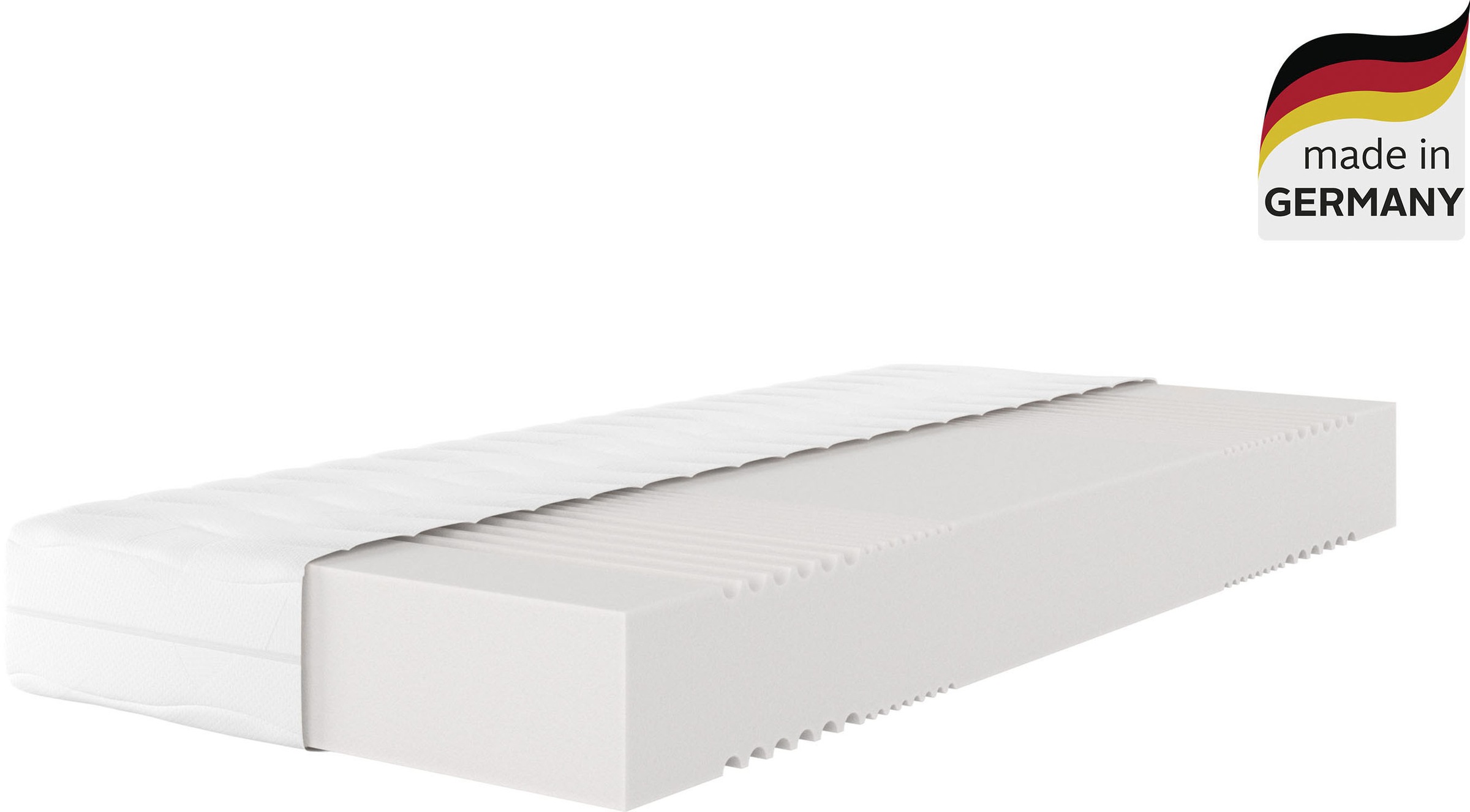 Älgdröm Komfortschaummatratze »Lasse, Matratze 90x200 cm, 140x200 cm« 22 cm hoch 1 Stk. tlg. in H2-H4, 90x200 cm (H4, 22cm) Stiftung Warentest "GUT...