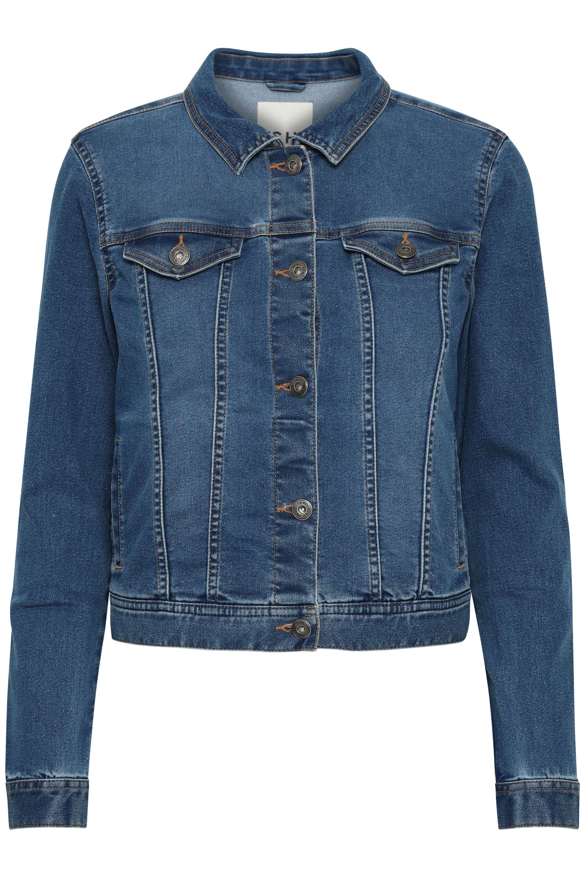 Ichi Jeansjacke »Jeansjacke IHBILLY JA«, ohne Kapuze