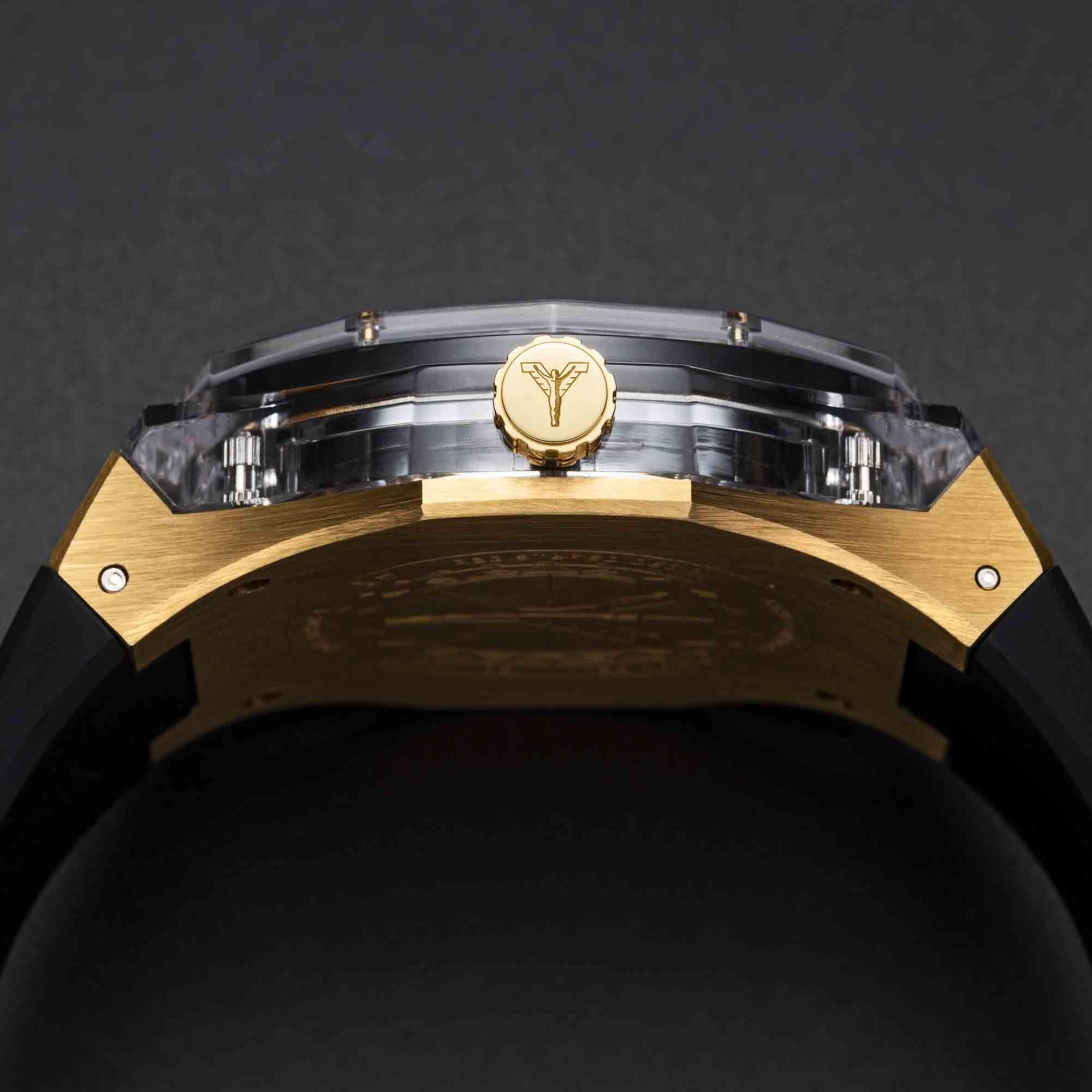 CARLO COLUCCI Quarzuhr »CC502-1« Armbanduhr, Herrenuhr, Silikonarmband, analog